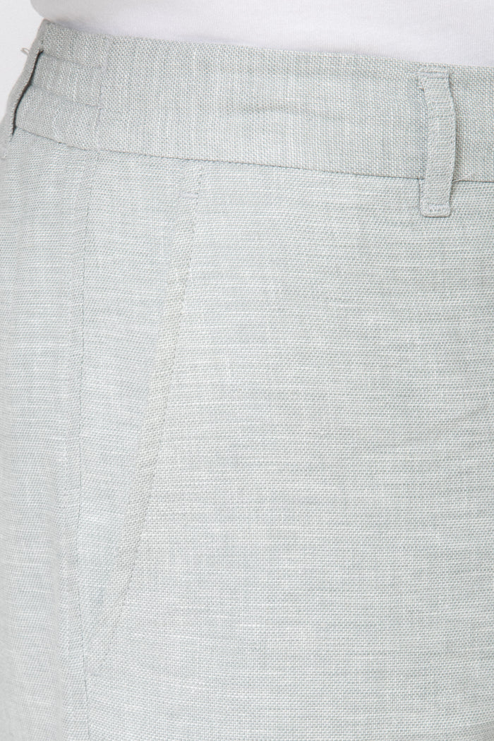 BERMUDA LINO CINTURA ELASTICA