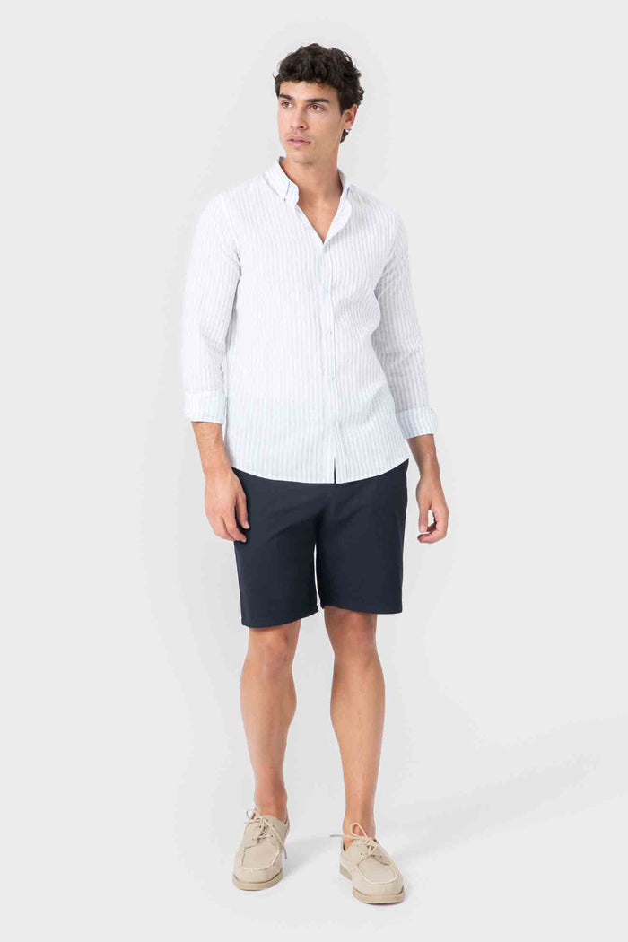 BERMUDA VESTIR CINTURA ELASTICA