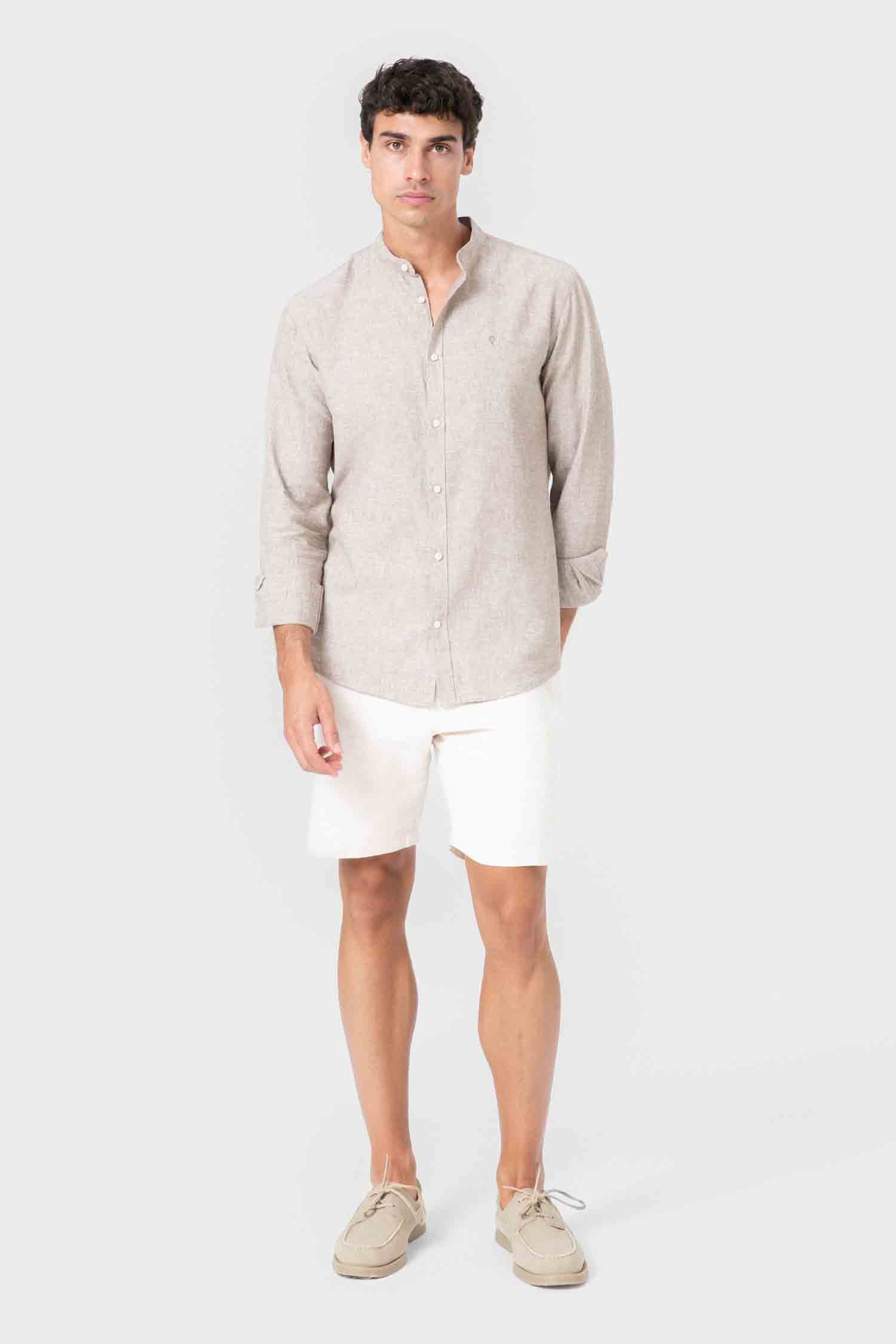 BERMUDA CHINO CASUAL LINO