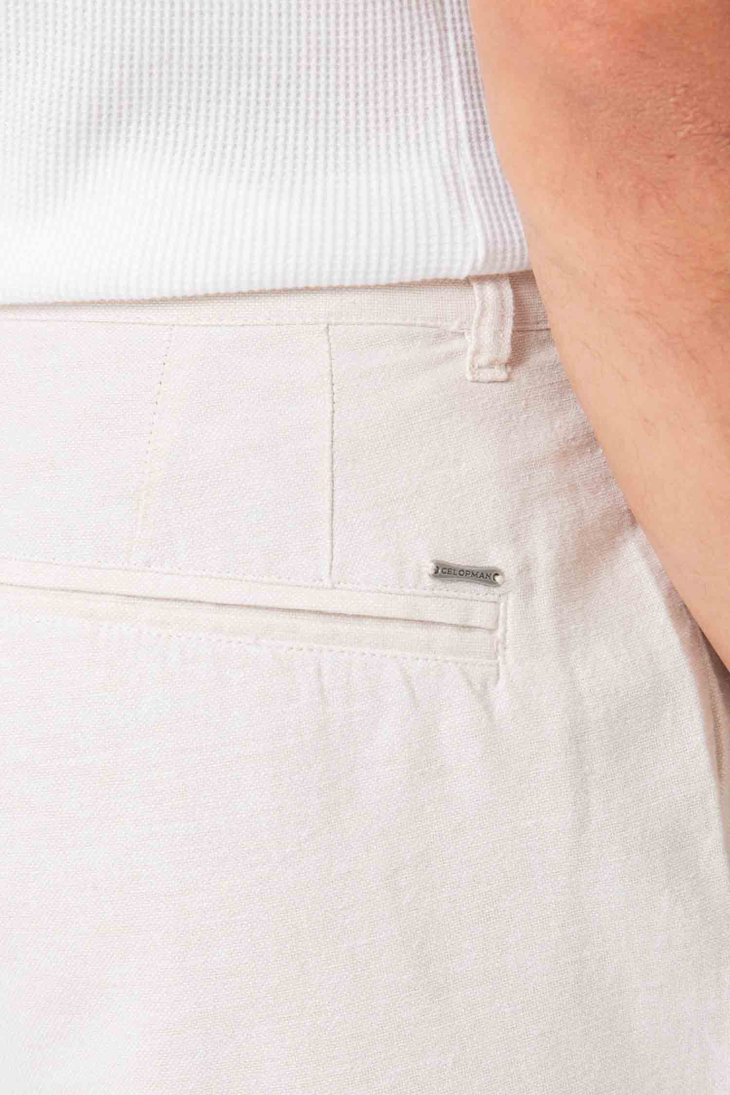 BERMUDA CHINO CASUAL LINO