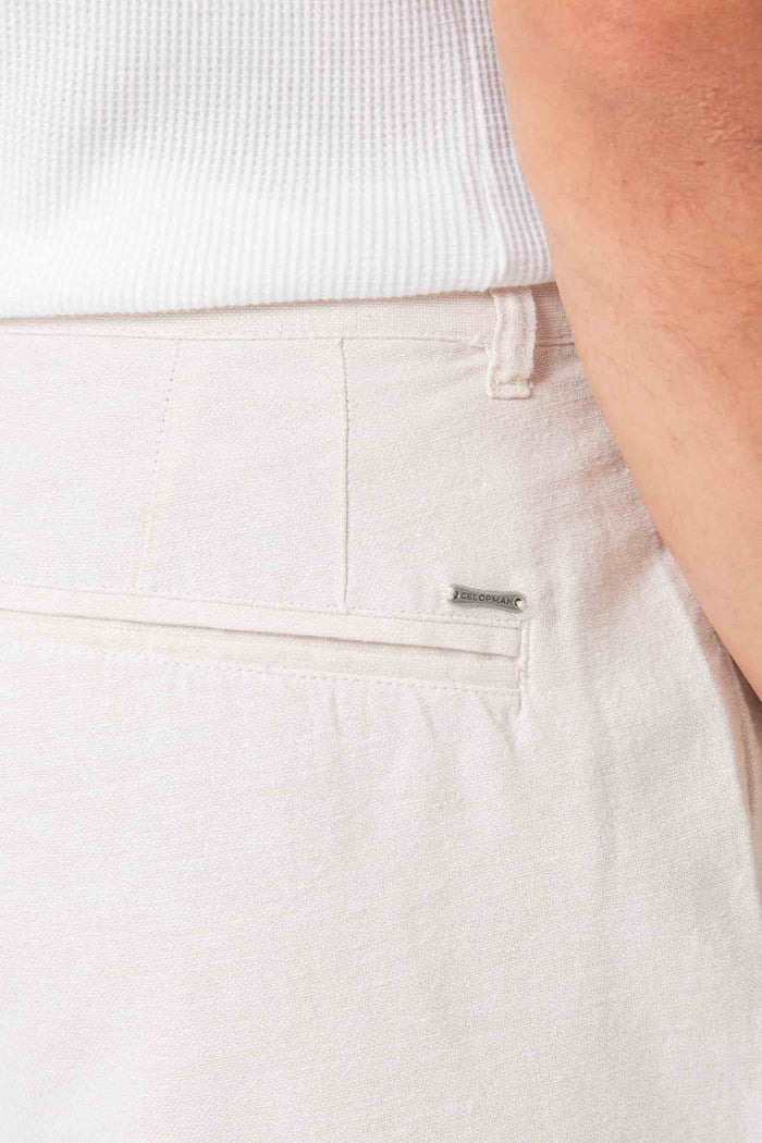 BERMUDA CHINO CASUAL LINO