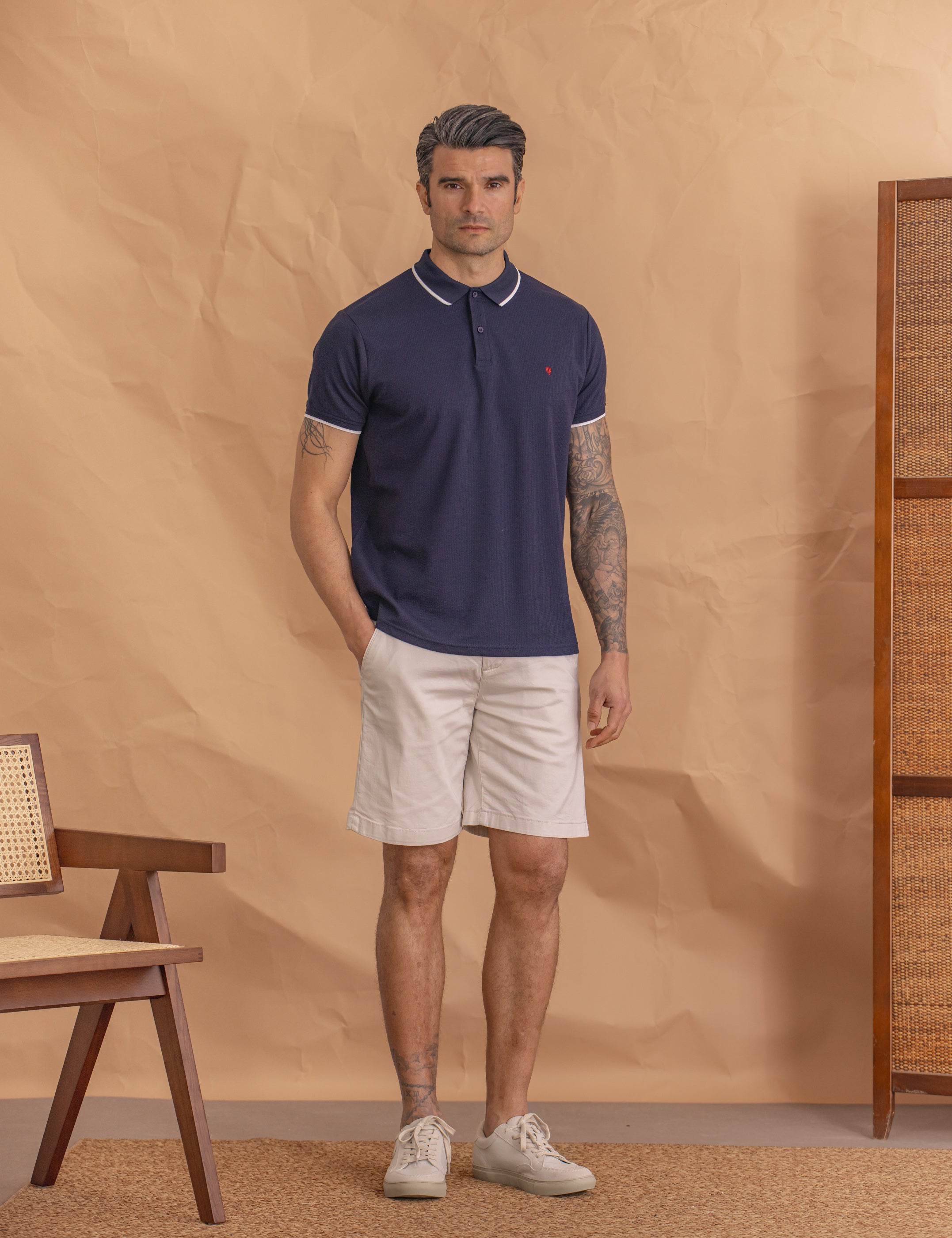BERMUDA CHINO BEIGE