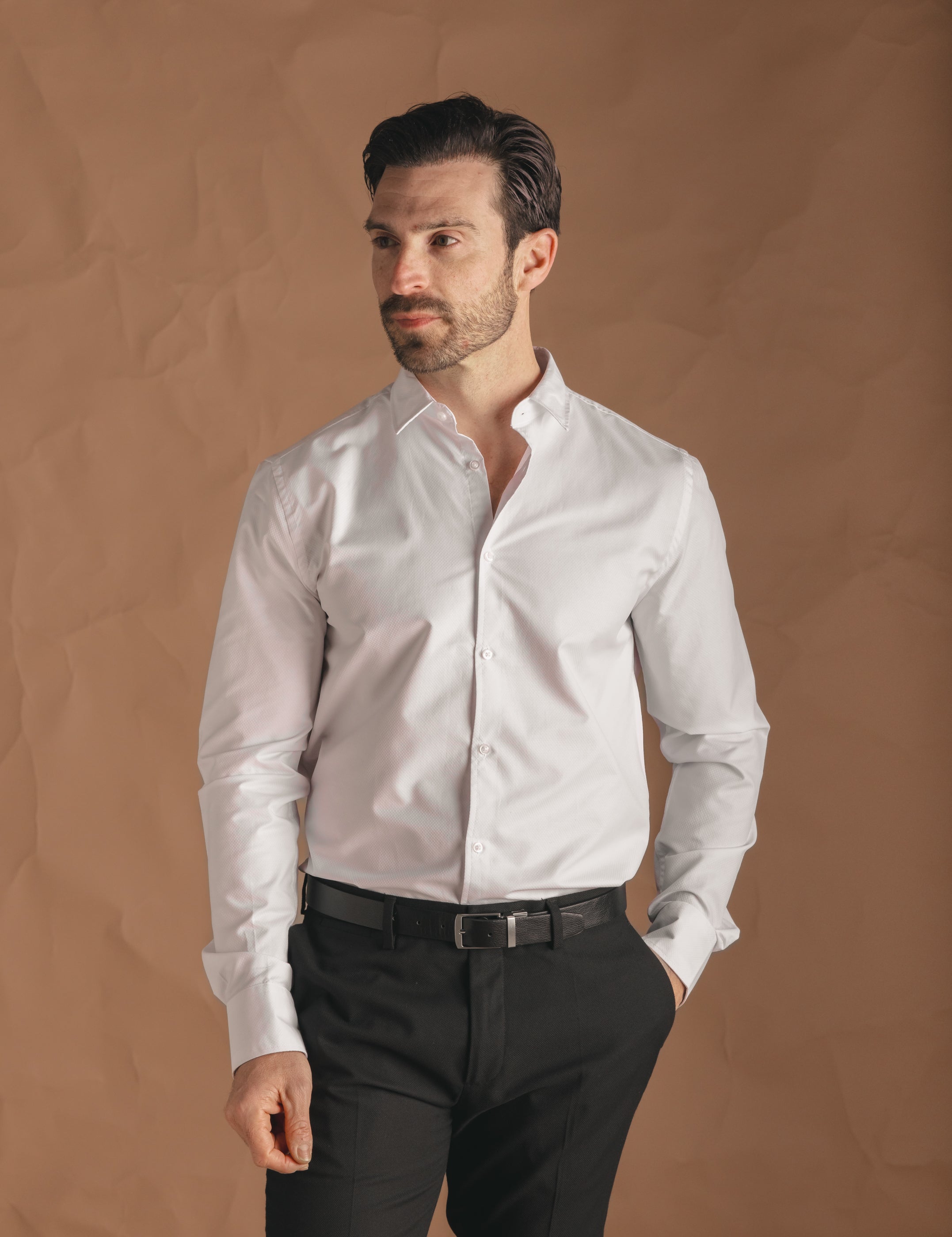 CAMISA VESTIR BLANCA