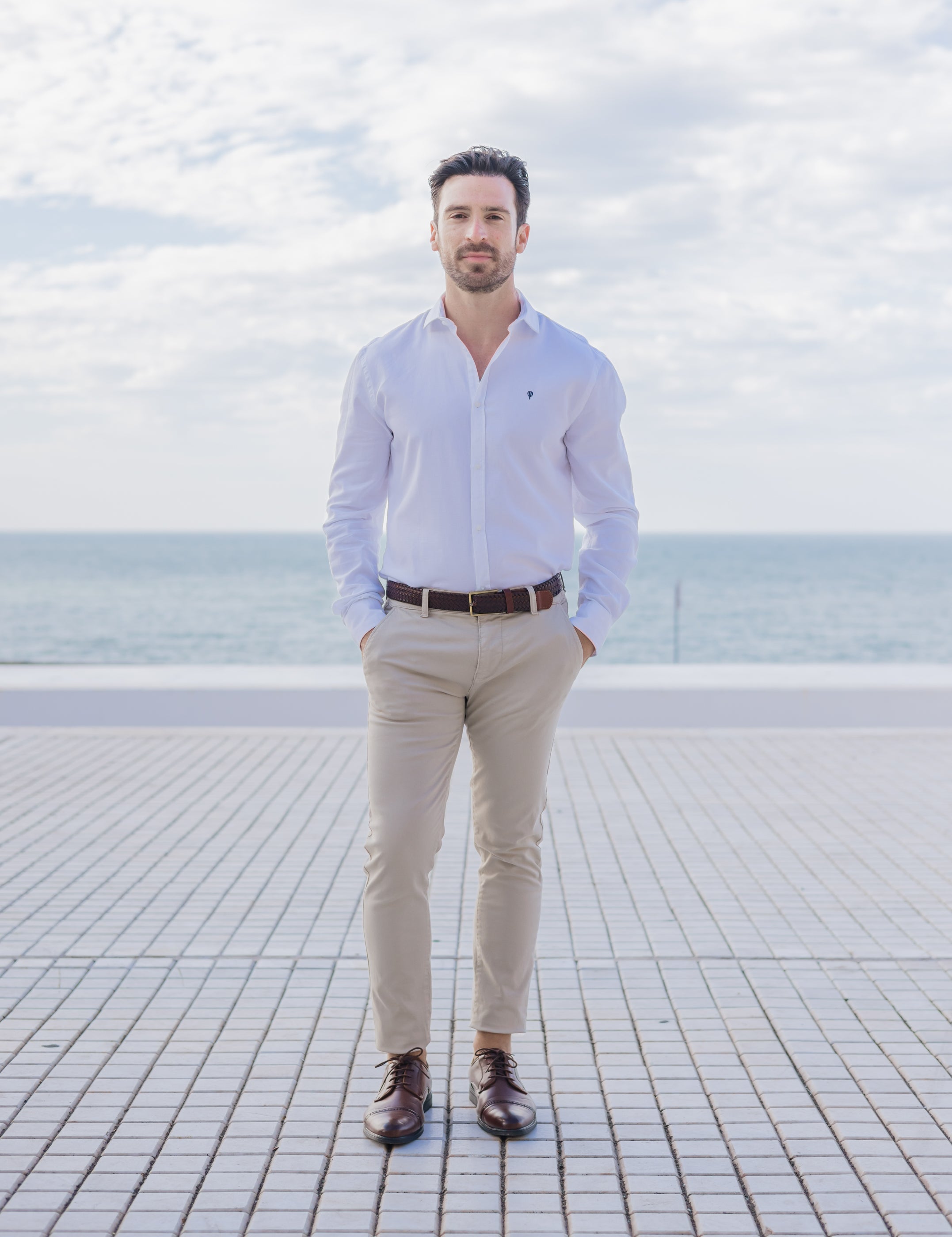 CAMISA ESTRUCTURA BLANCA