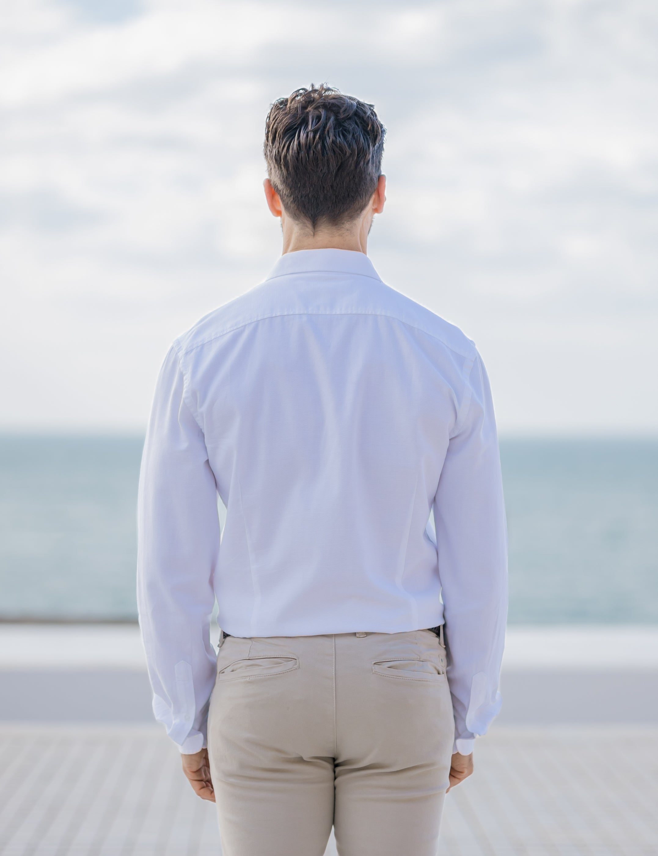 CAMISA ESTRUCTURA BLANCA