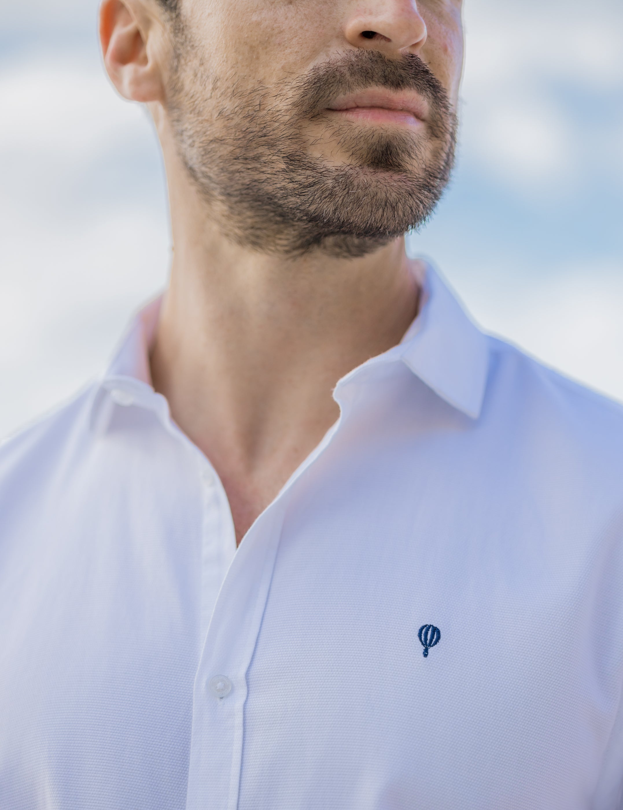 CAMISA ESTRUCTURA BLANCA