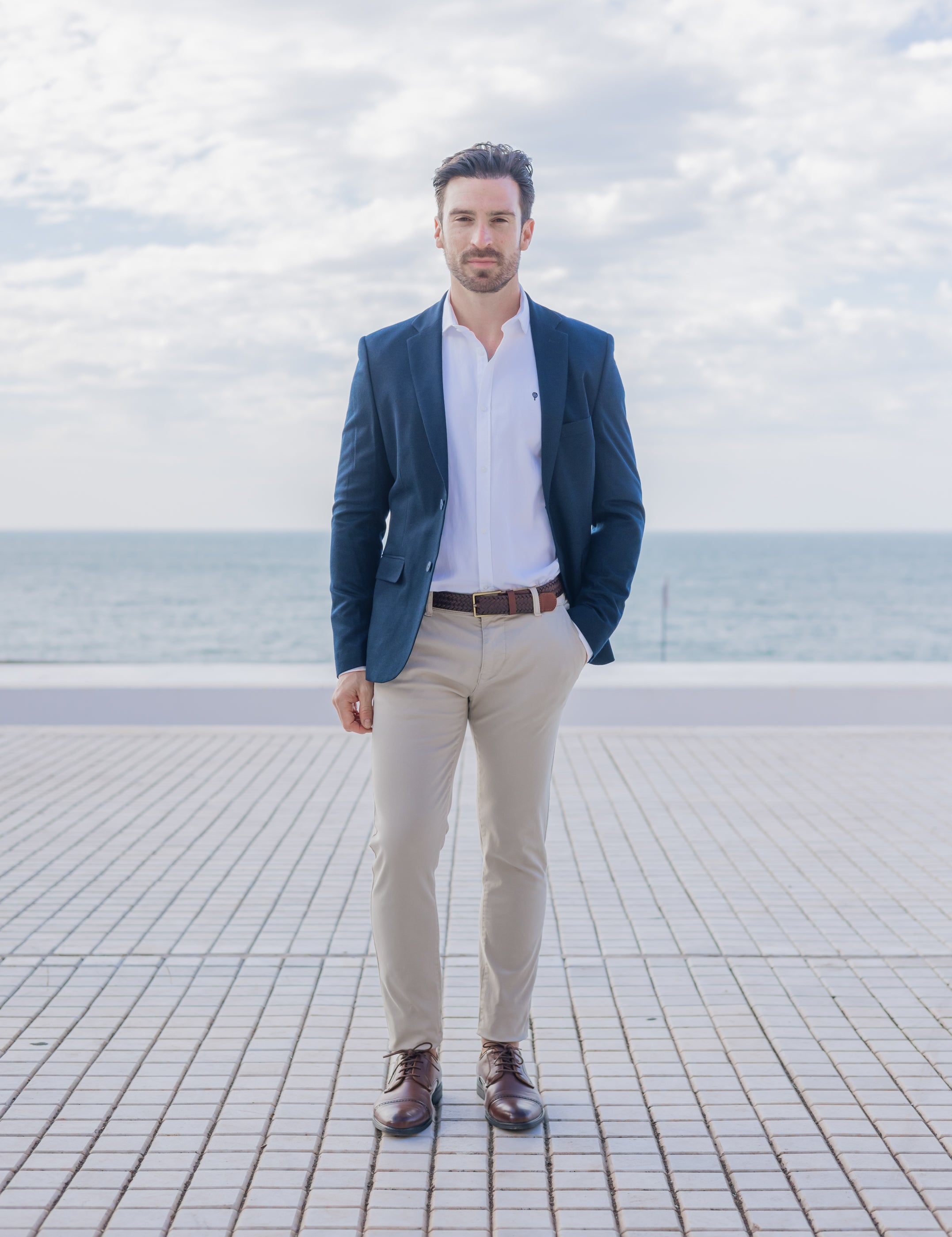 CAMISA ESTRUCTURA BLANCA
