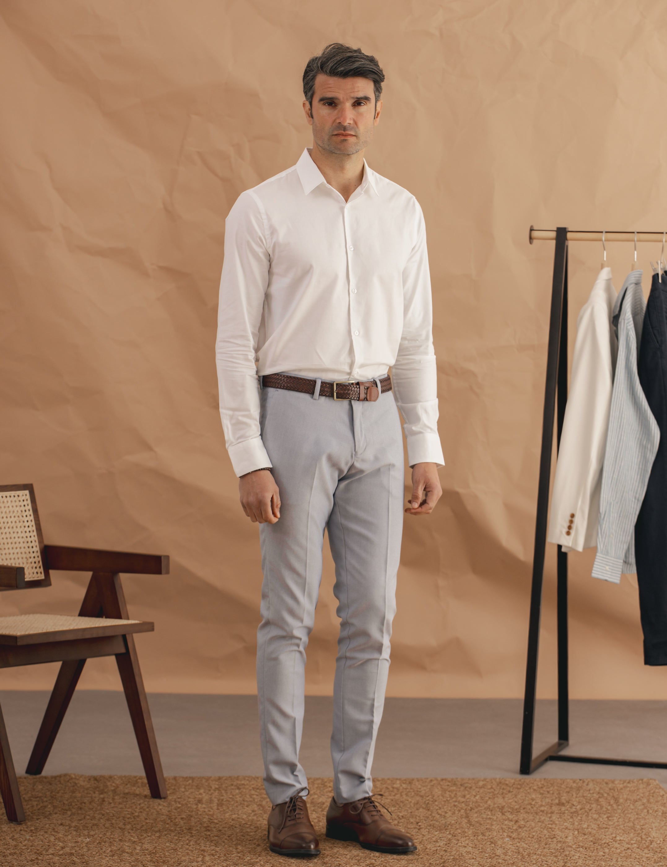CAMISA VESTIR BLANCA