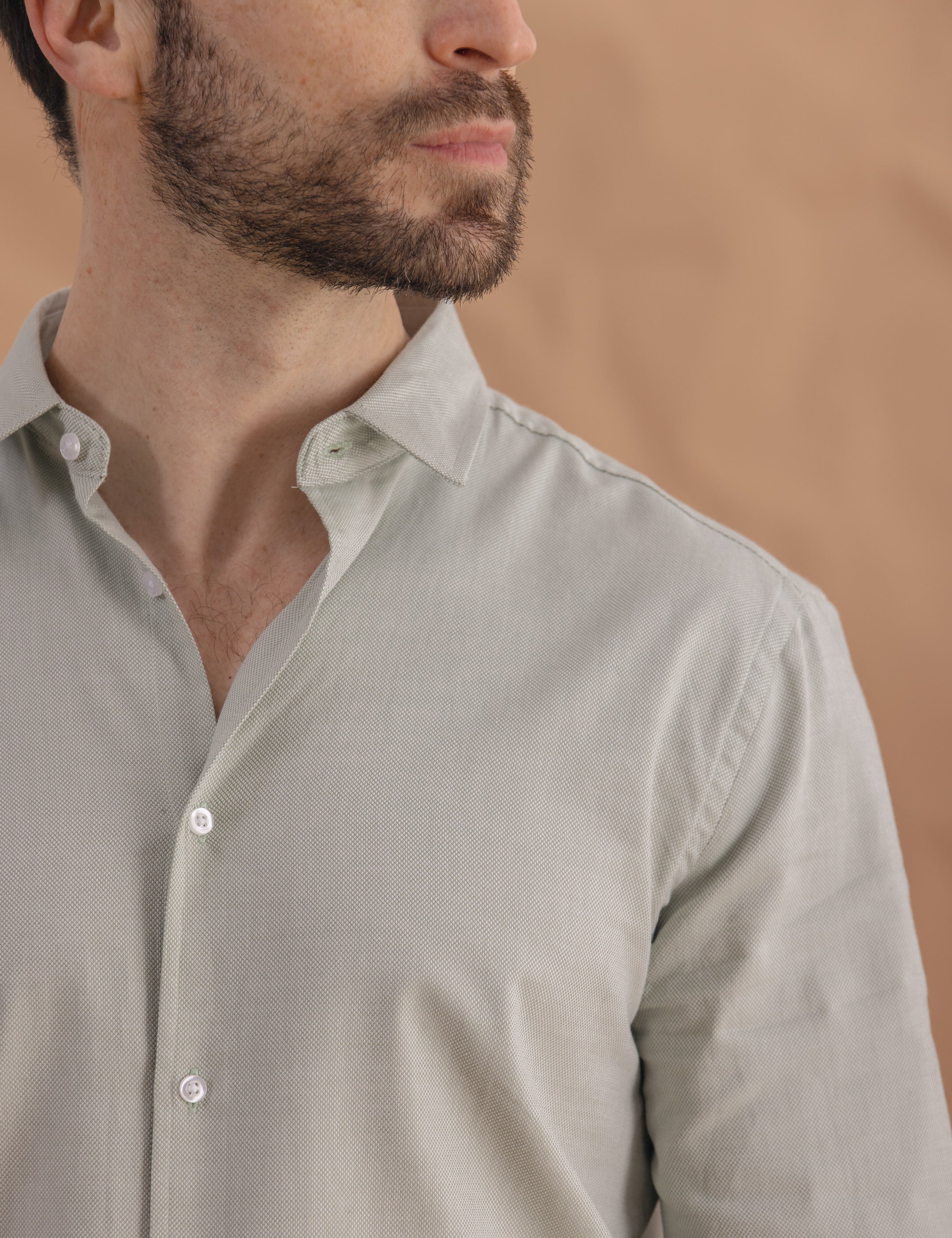 CAMISA VESTIR VERDE