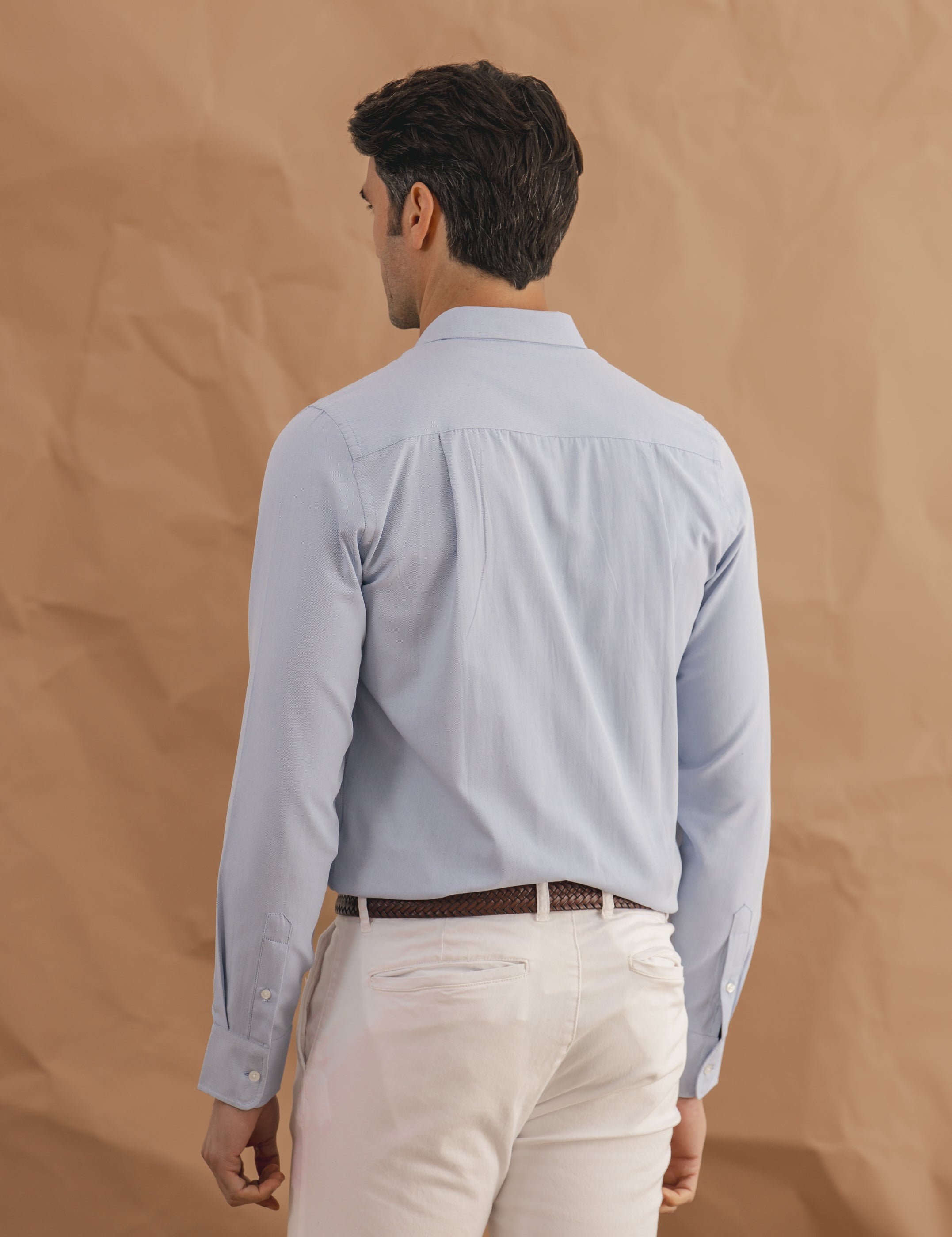 CAMISA VESTIR CELESTE