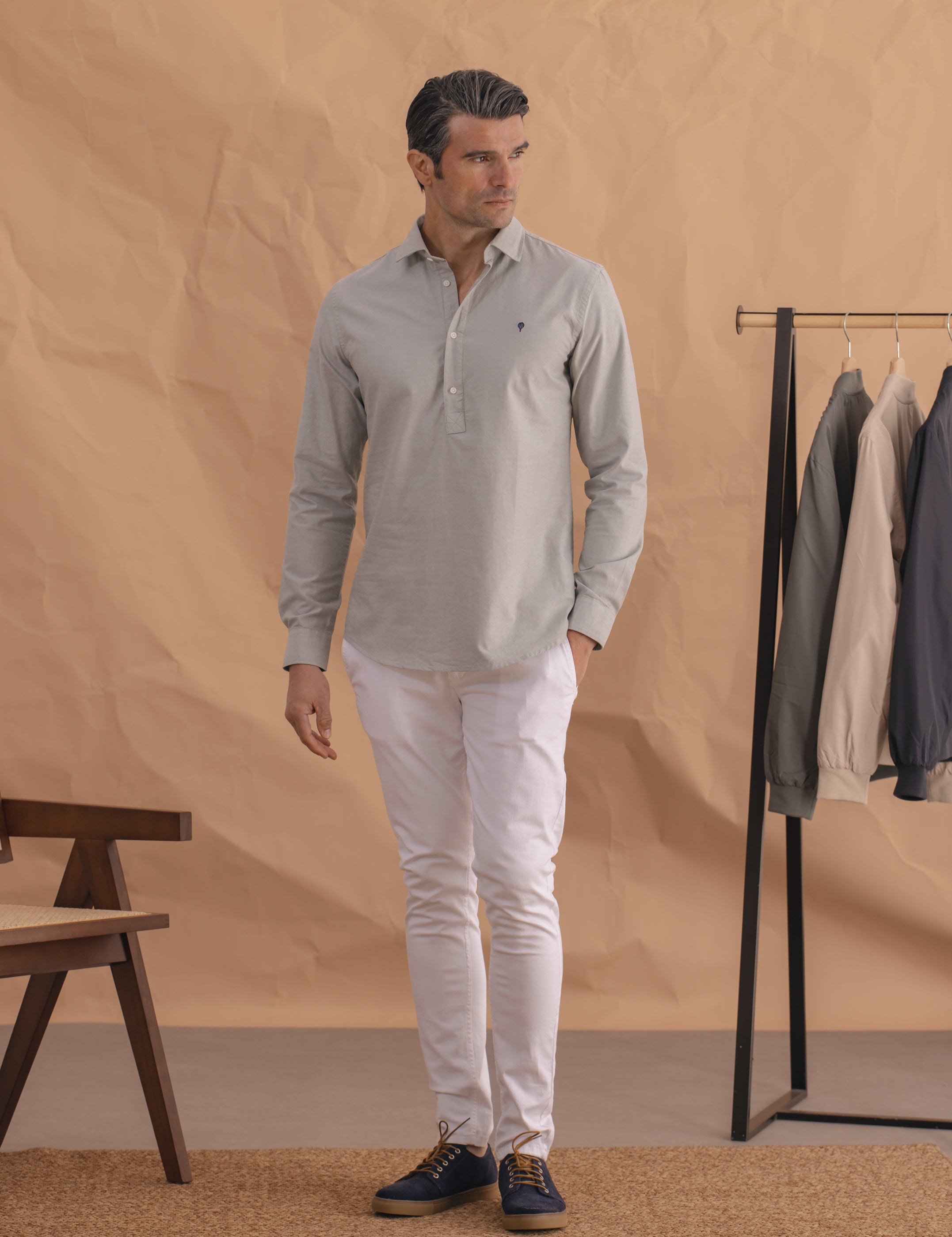 CAMISA POLERA OXFORD