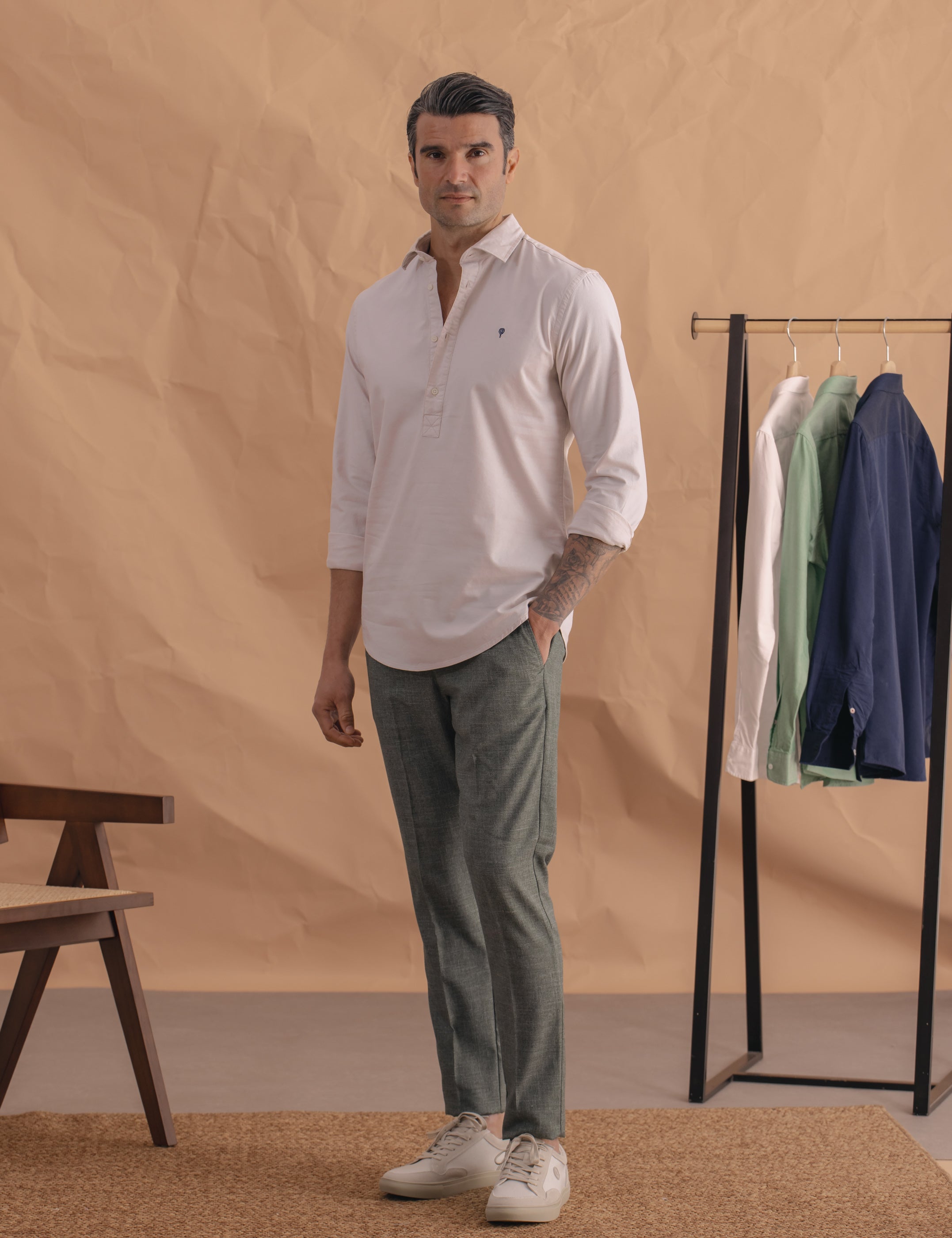 CAMISA POLERA OXFORD