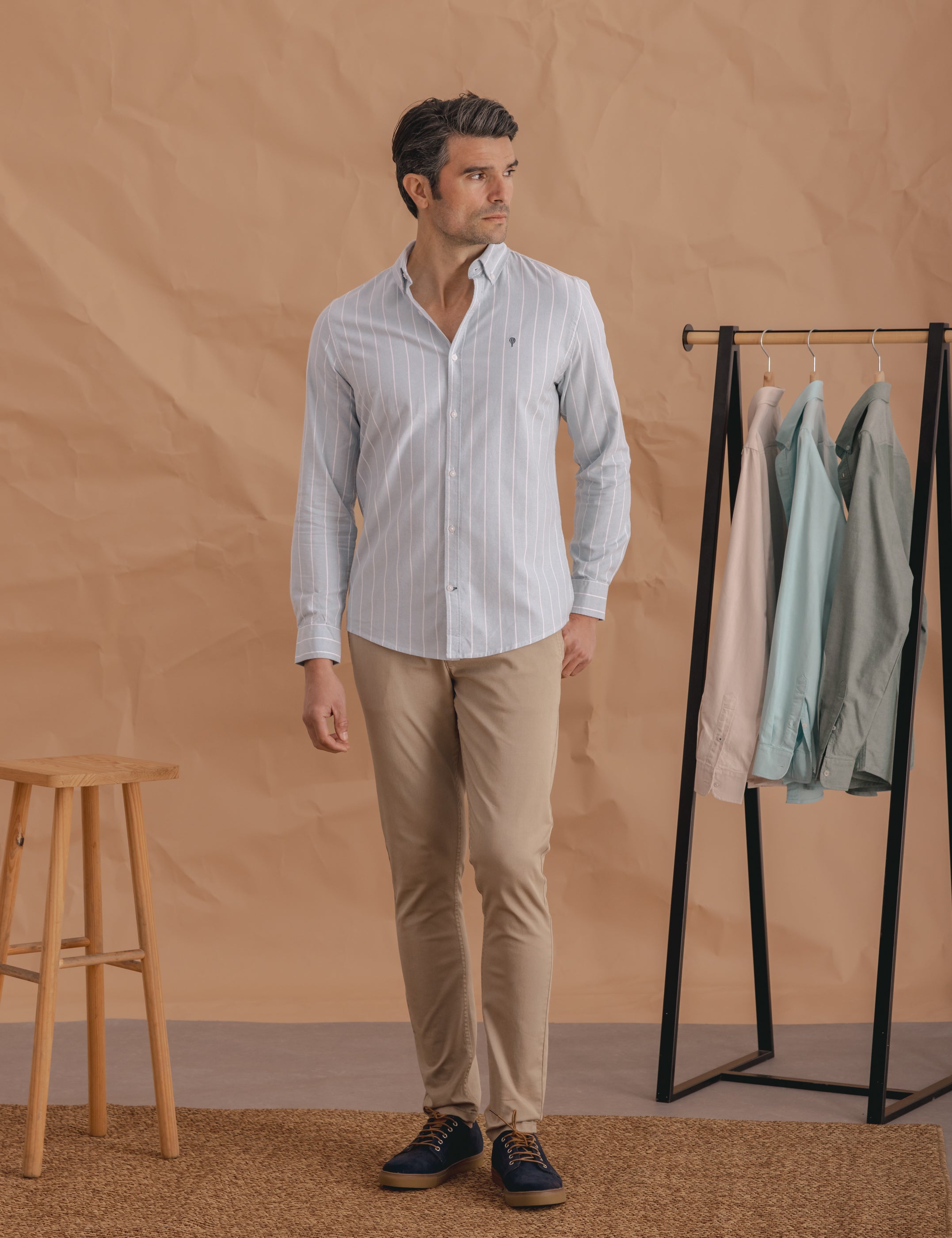 CAMISA RAYA DIPLOMÁTICA OXFORD