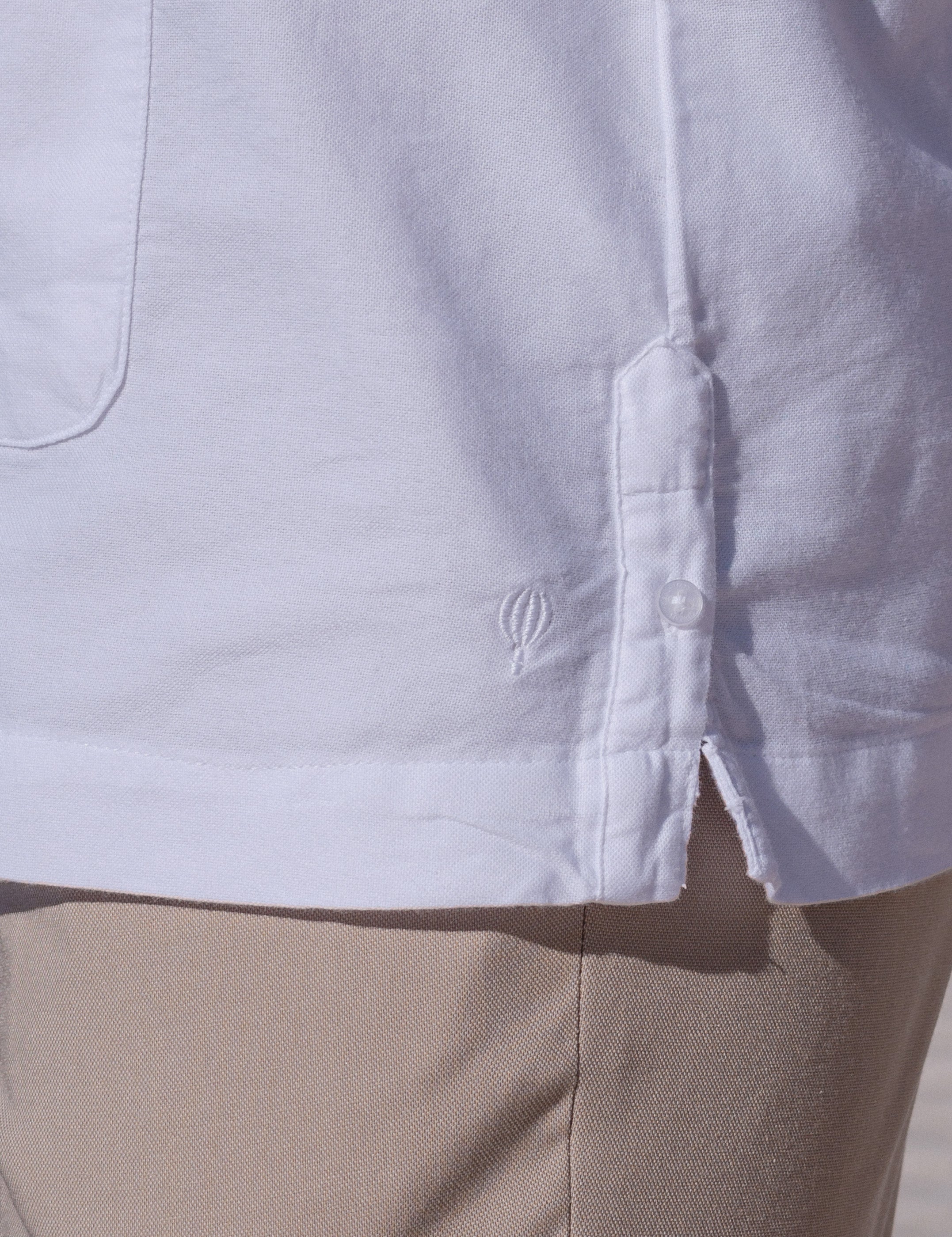 CAMISA CUBANA BLANCA
