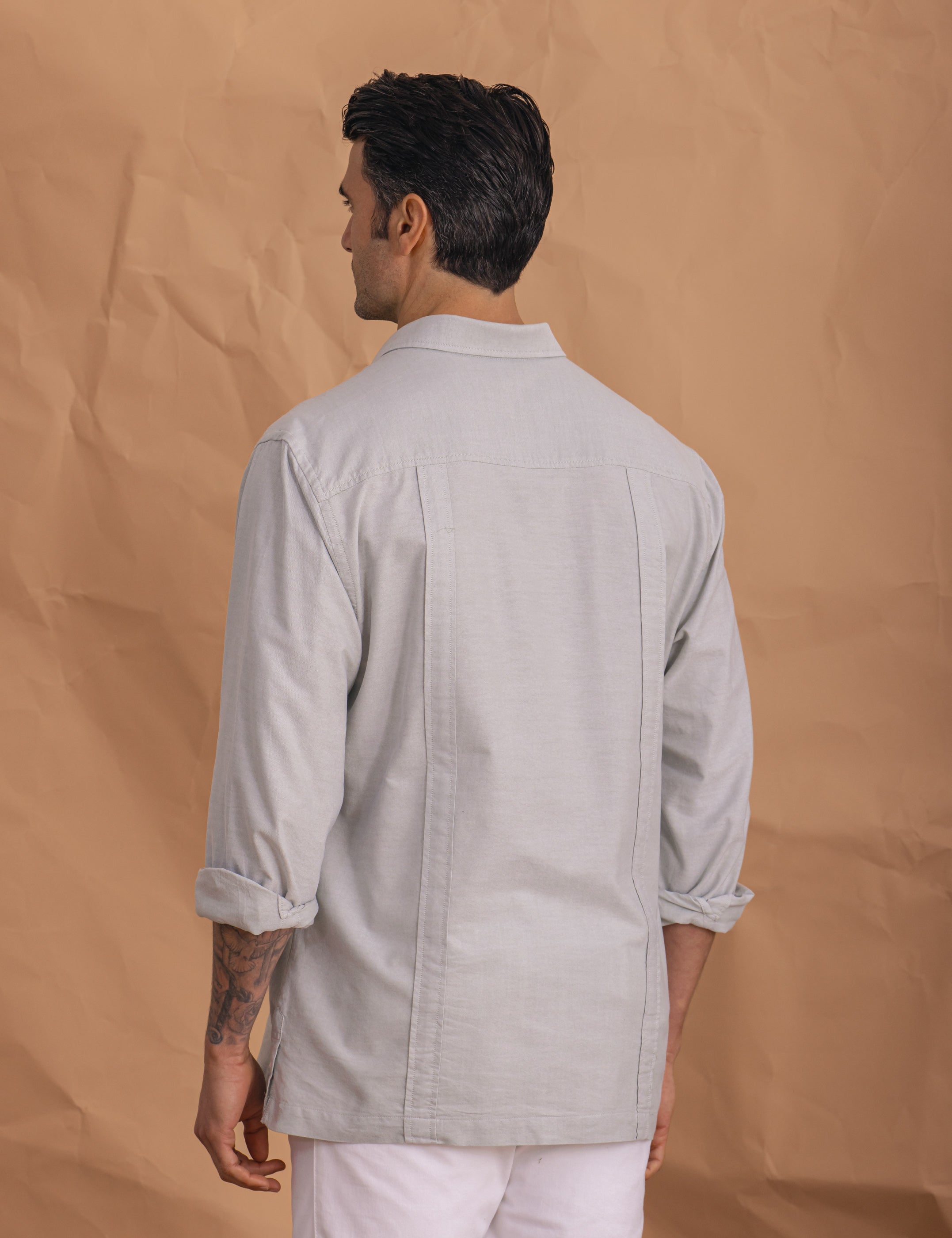 CAMISA CUBANA VERDE
