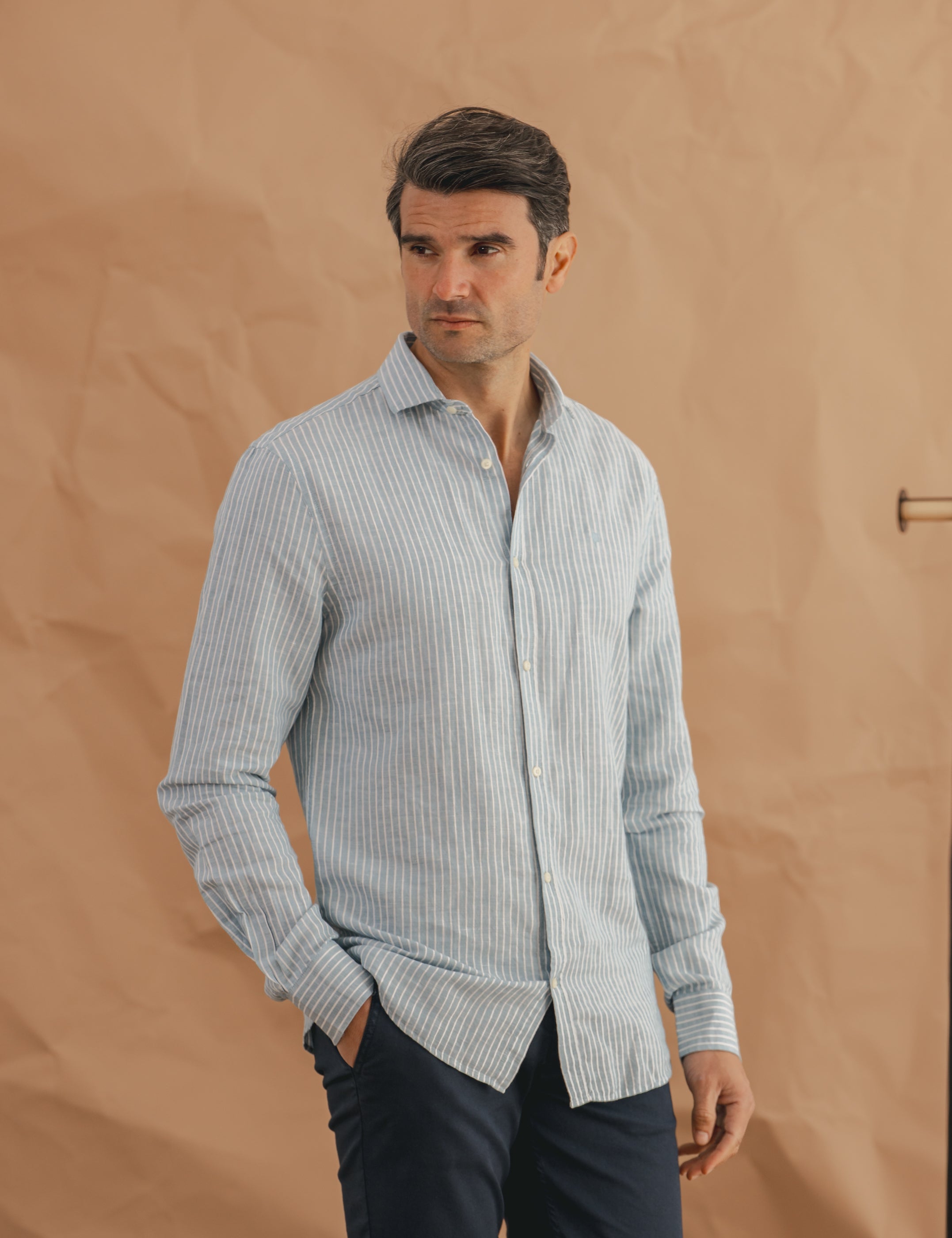 CAMISA RAYA DIPLOMÁTICA LINO