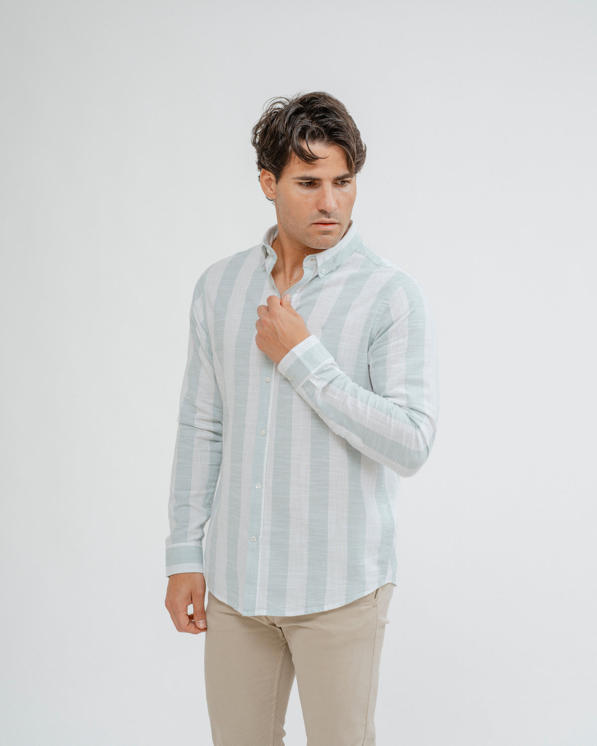 CAMISOLA ÀS RISCAS
