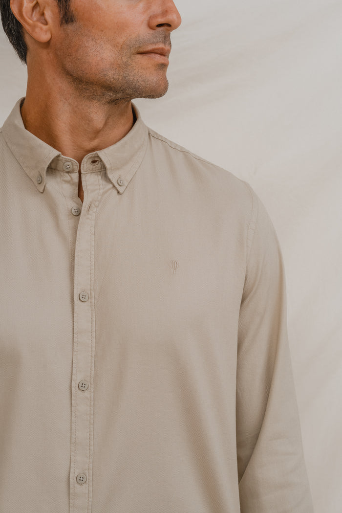 CAMISA ESTRUCTURA BEIGE