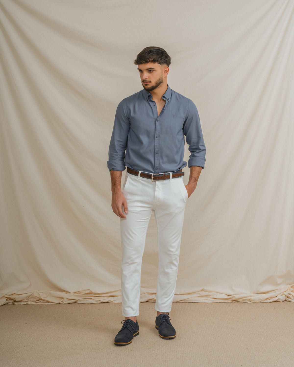CAMISA ESTRUTURA AZUL