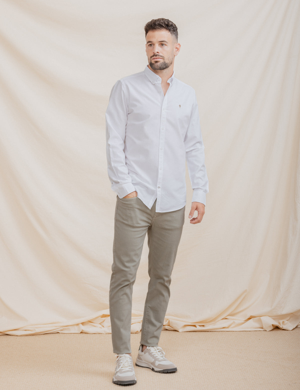 CAMISA OXFORD BRANCA