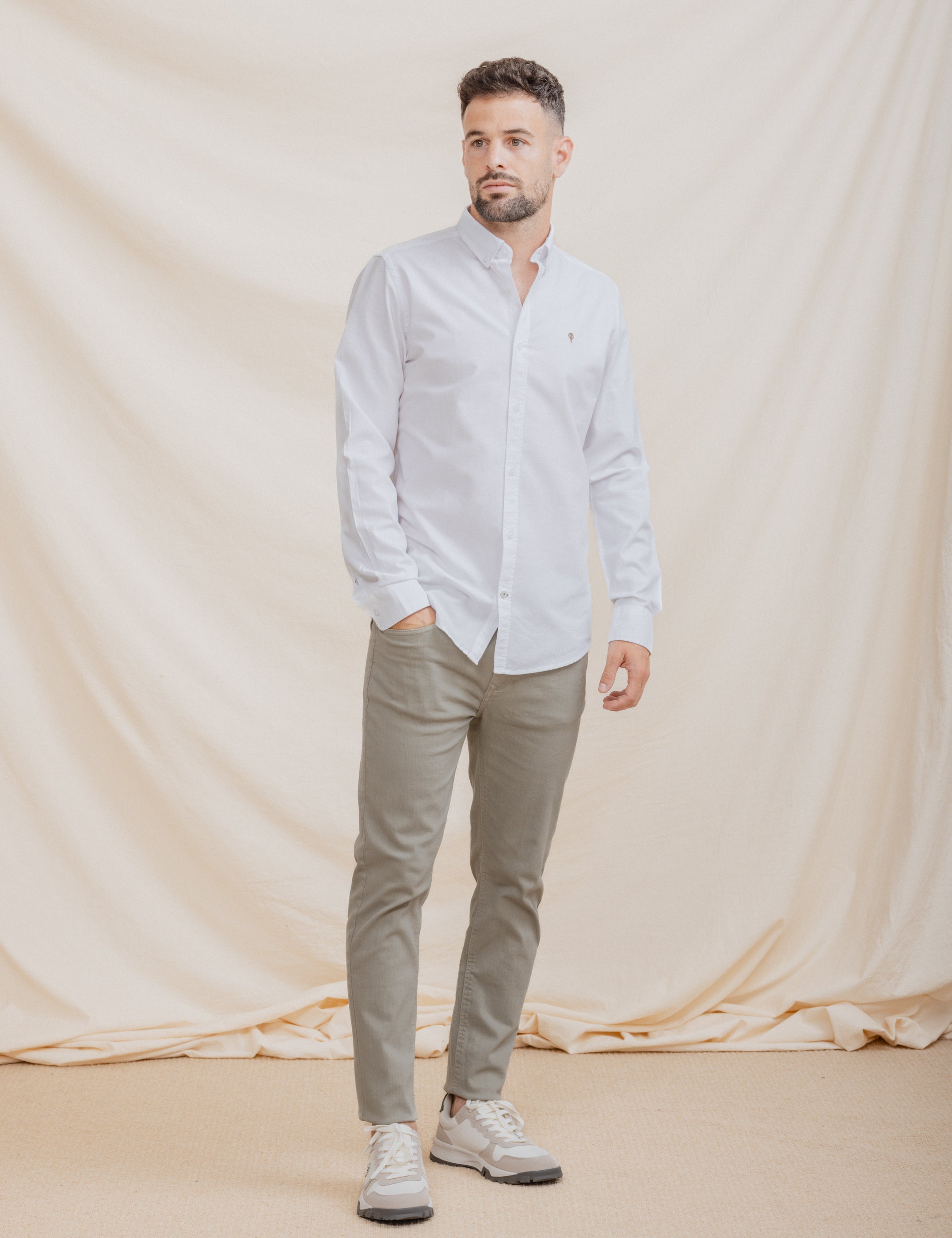 CAMISA OXFORD BLANCA