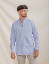CAMISA OXFORD AZUL-CLARO