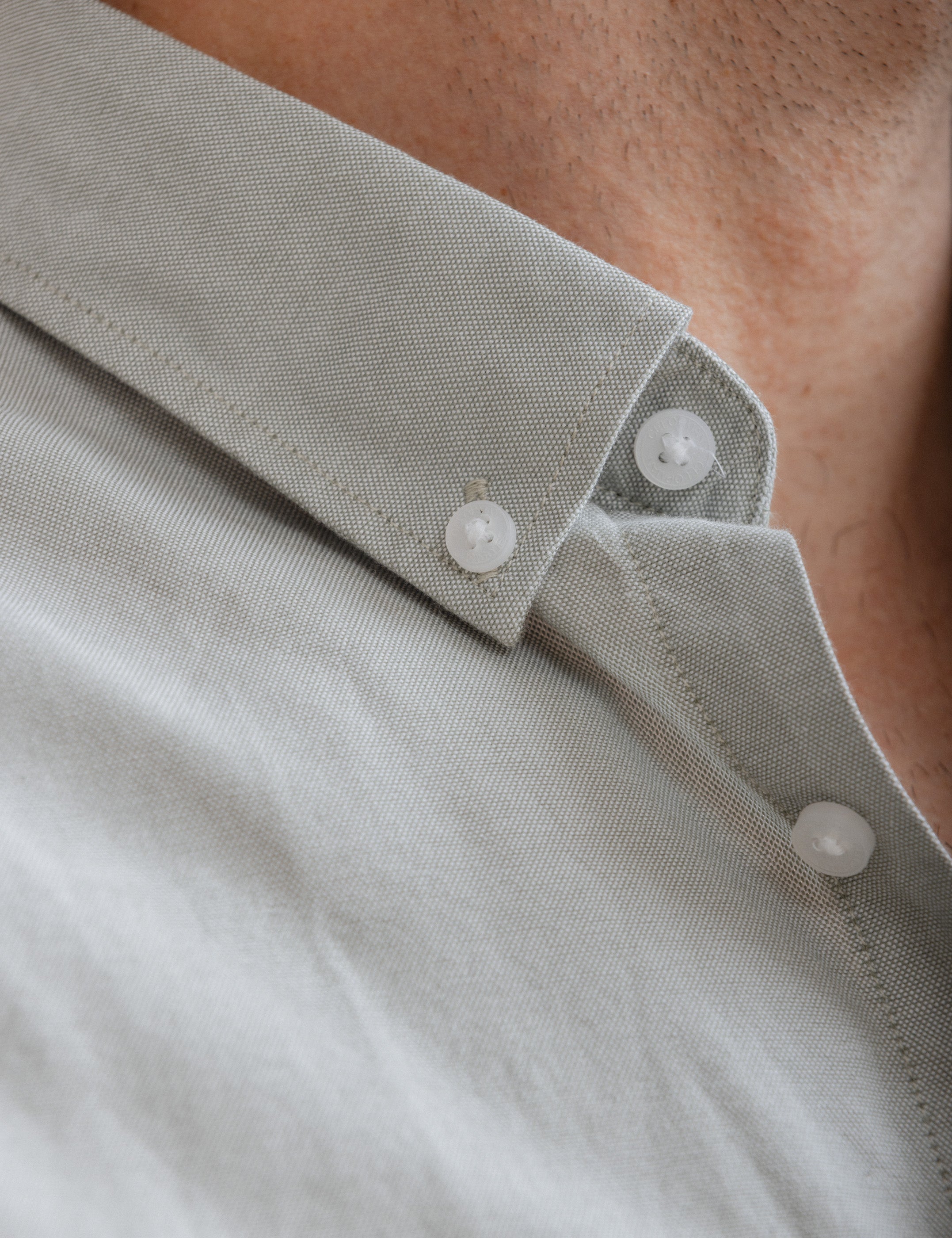 CAMISA OXFORD VERDE MANZANA