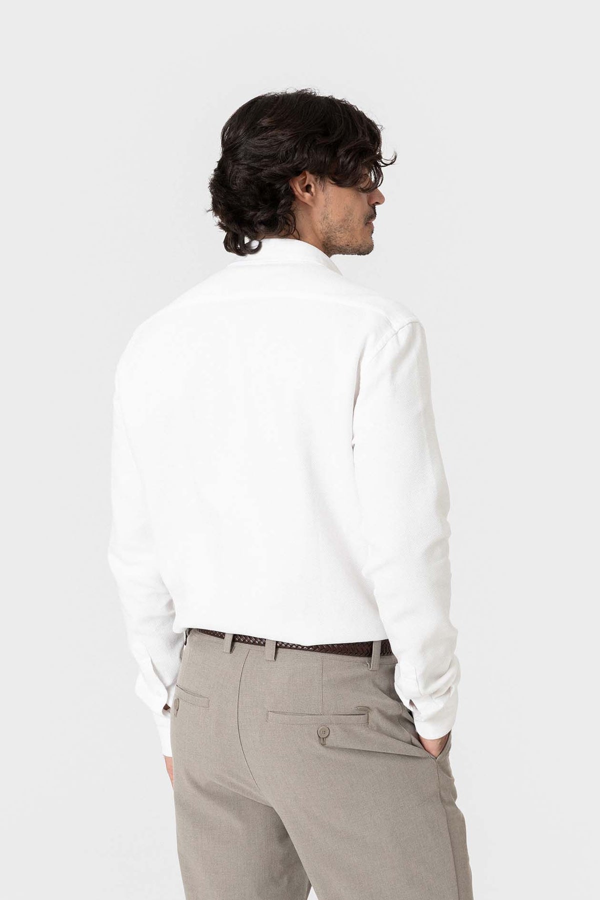 CAMISA VESTIR ESTRUCTURA BLANCA