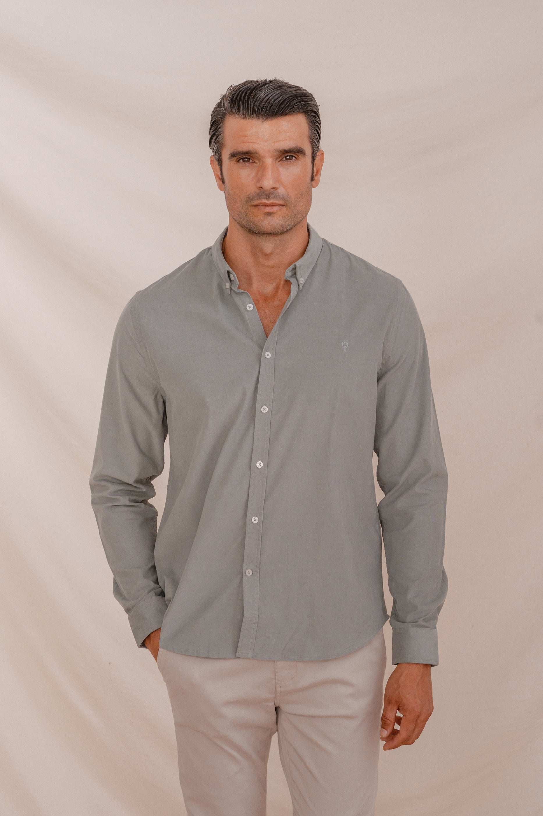 CAMISA MICRO PANA VERDE