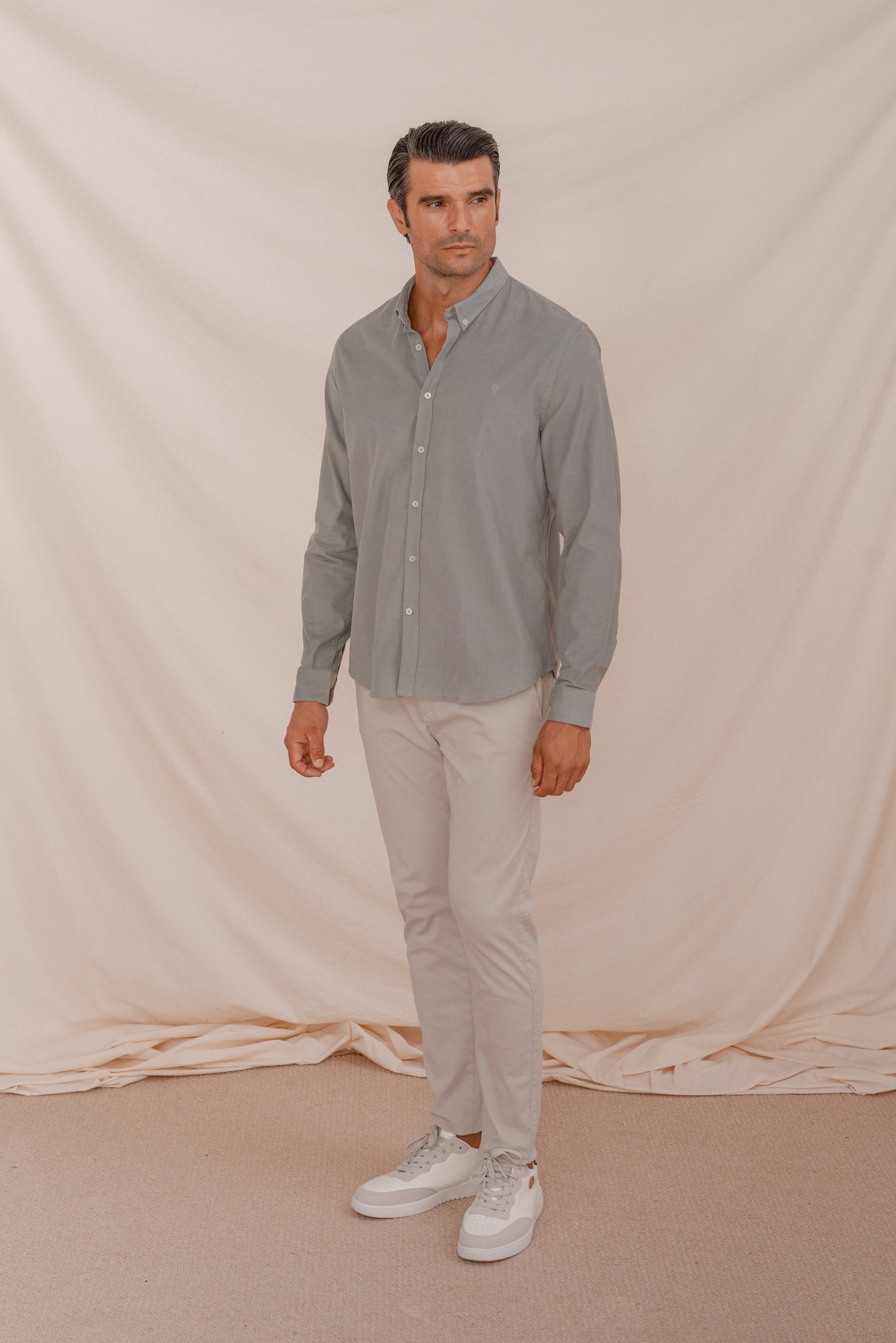 CAMISA MICRO PANA VERDE