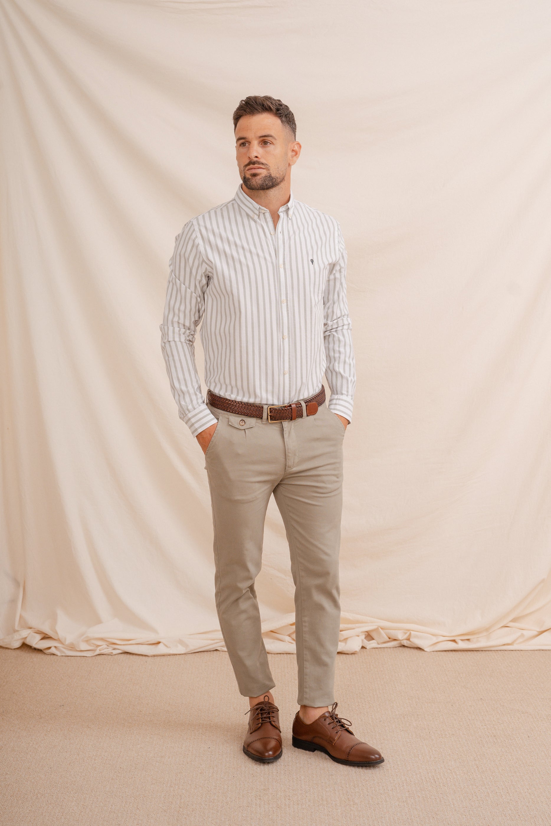 CAMISA OXFORD RAYA DIPLOMÁTICA