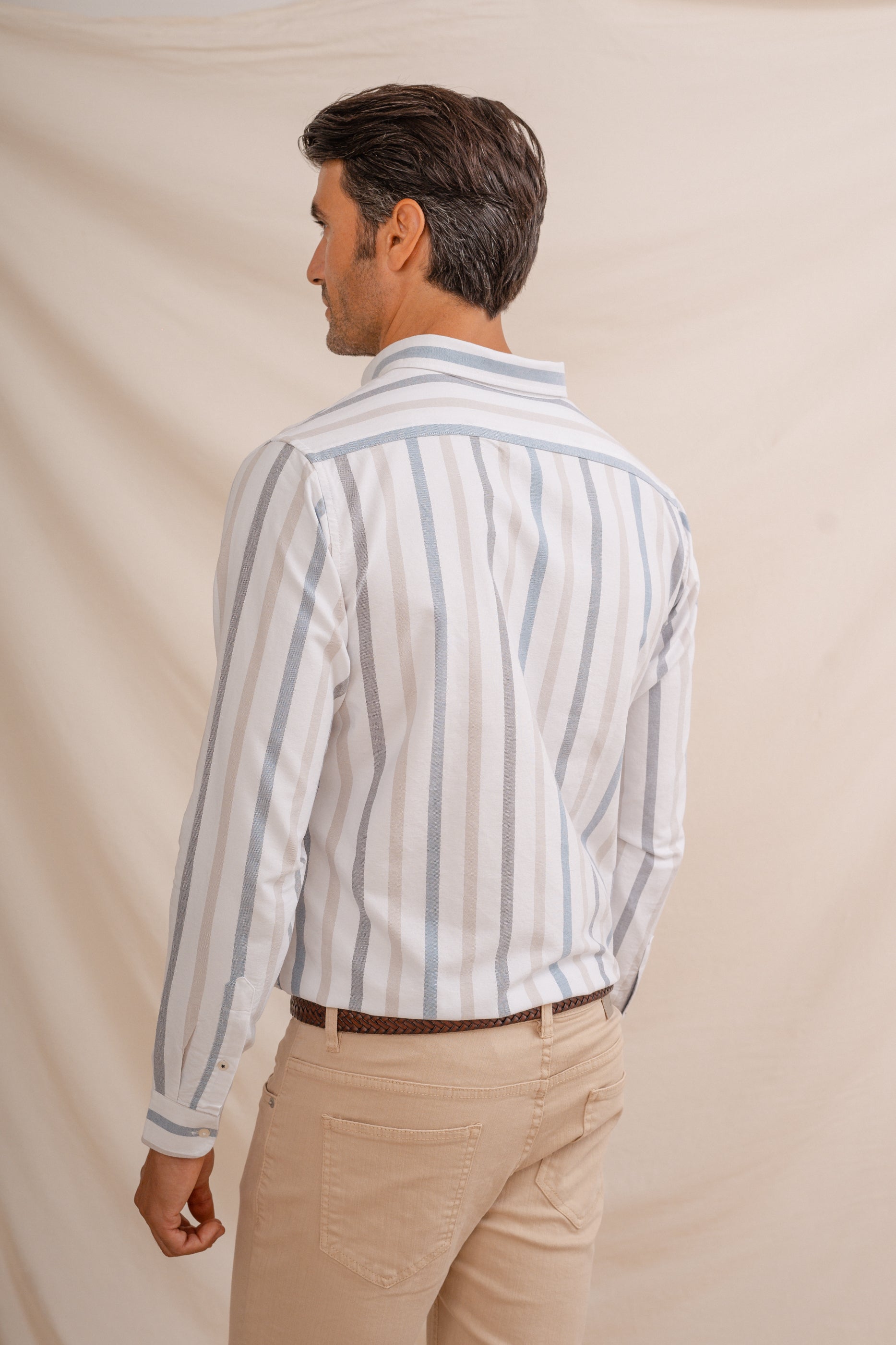 CAMISA OXFORD RAYAS