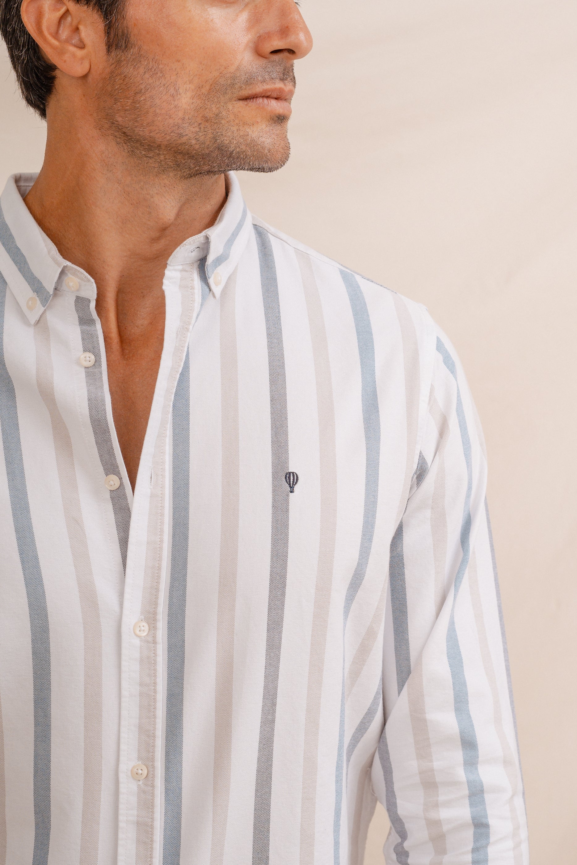 CAMISA OXFORD RAYAS
