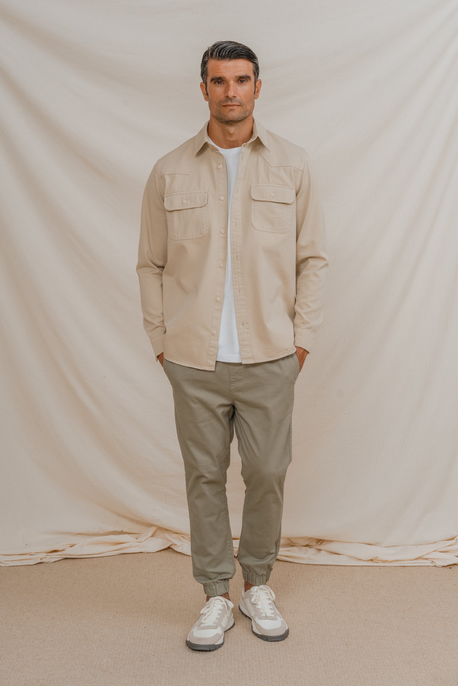 SOBRECAMISA BEIGE