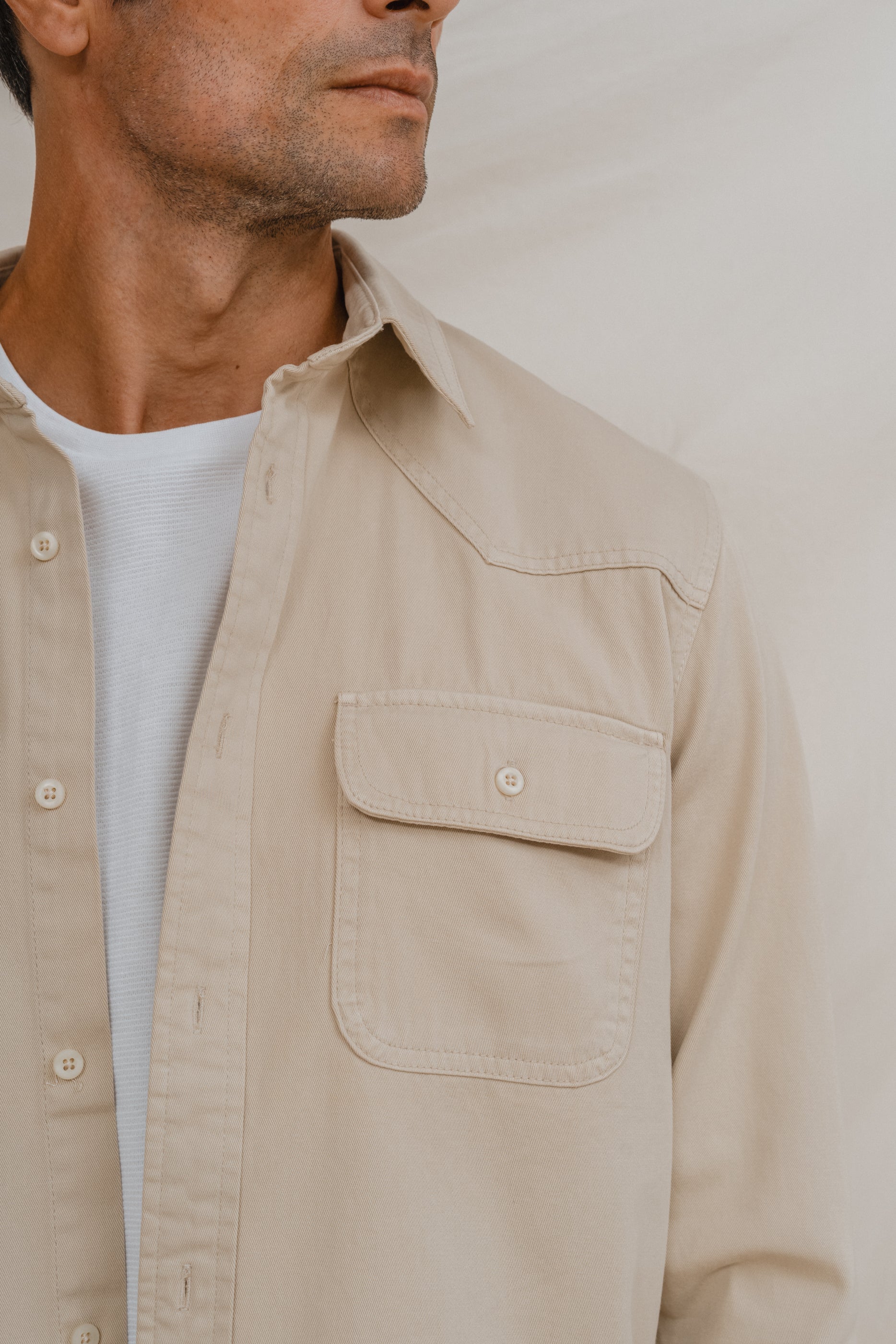 SOBRECAMISA BEIGE