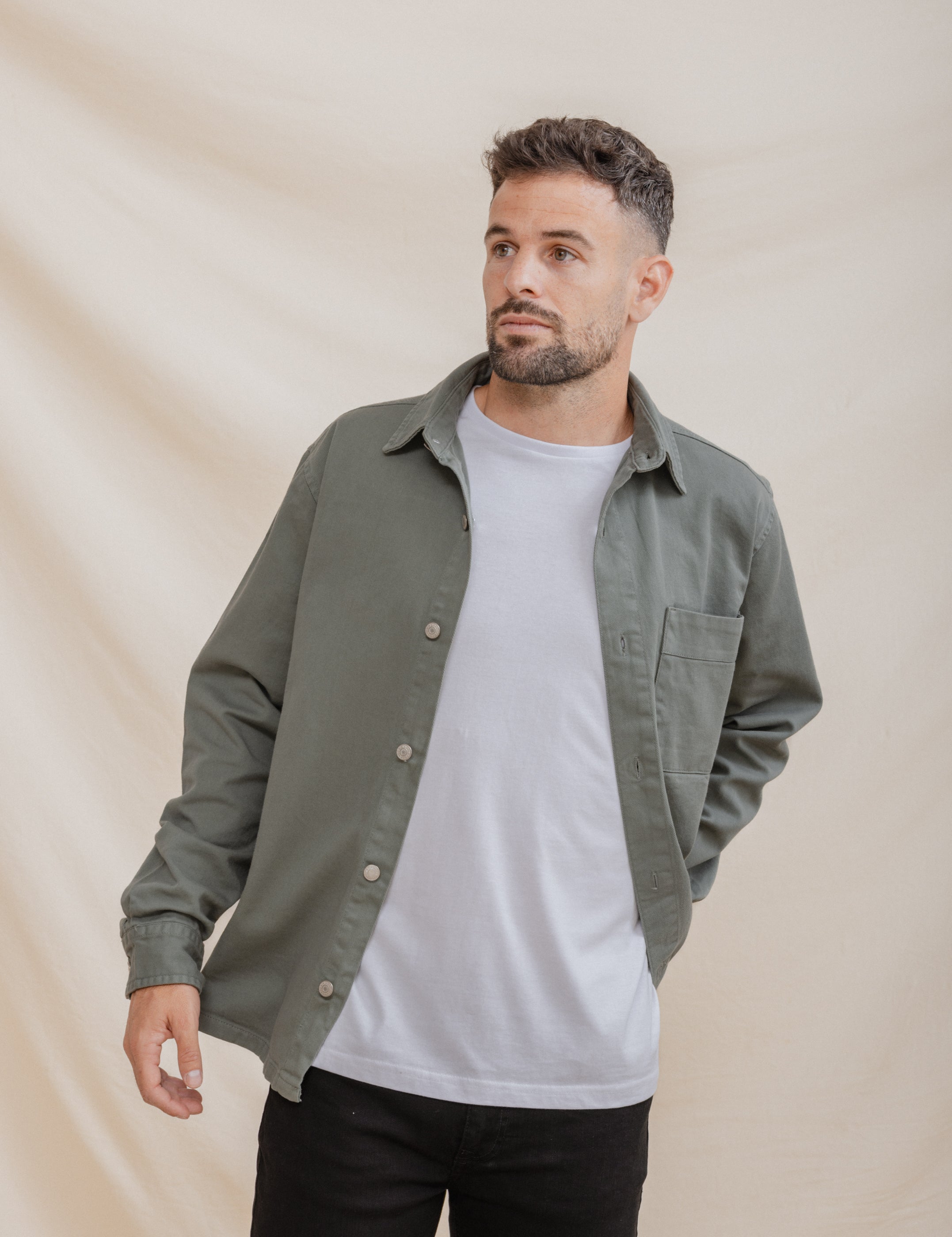 SOBRECAMISA VERDE