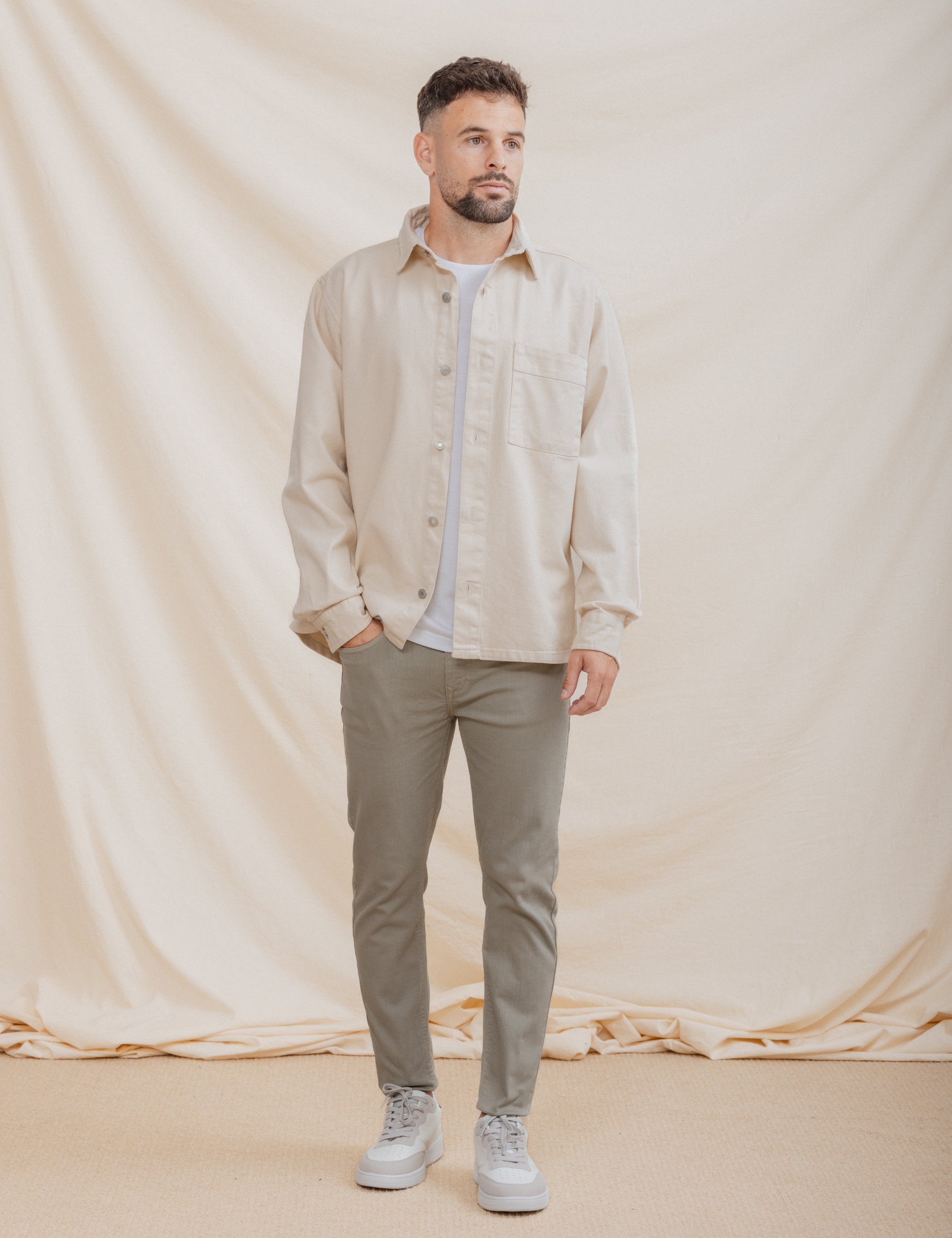 SOBRECAMISA BEIGE