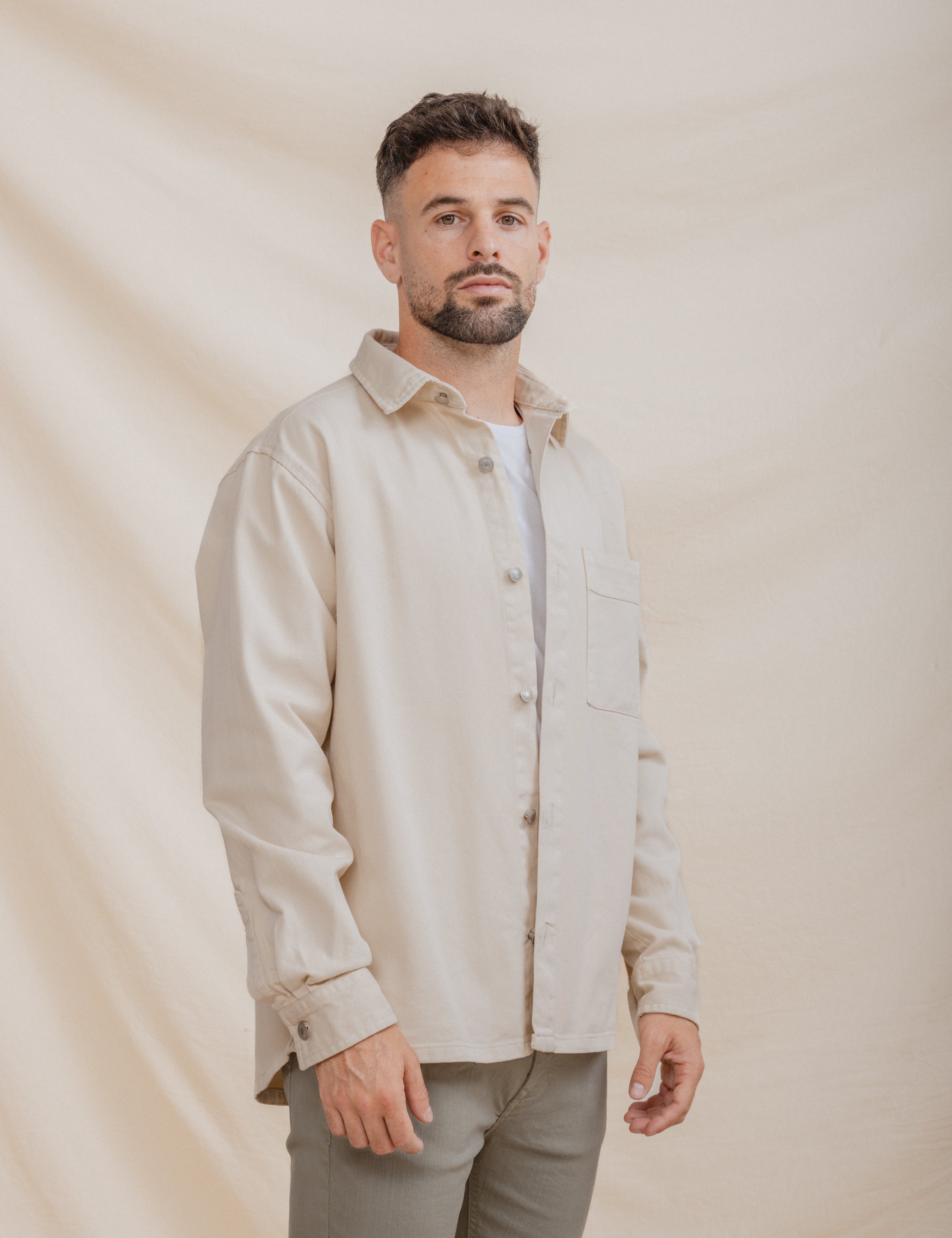 SOBRECAMISA BEIGE