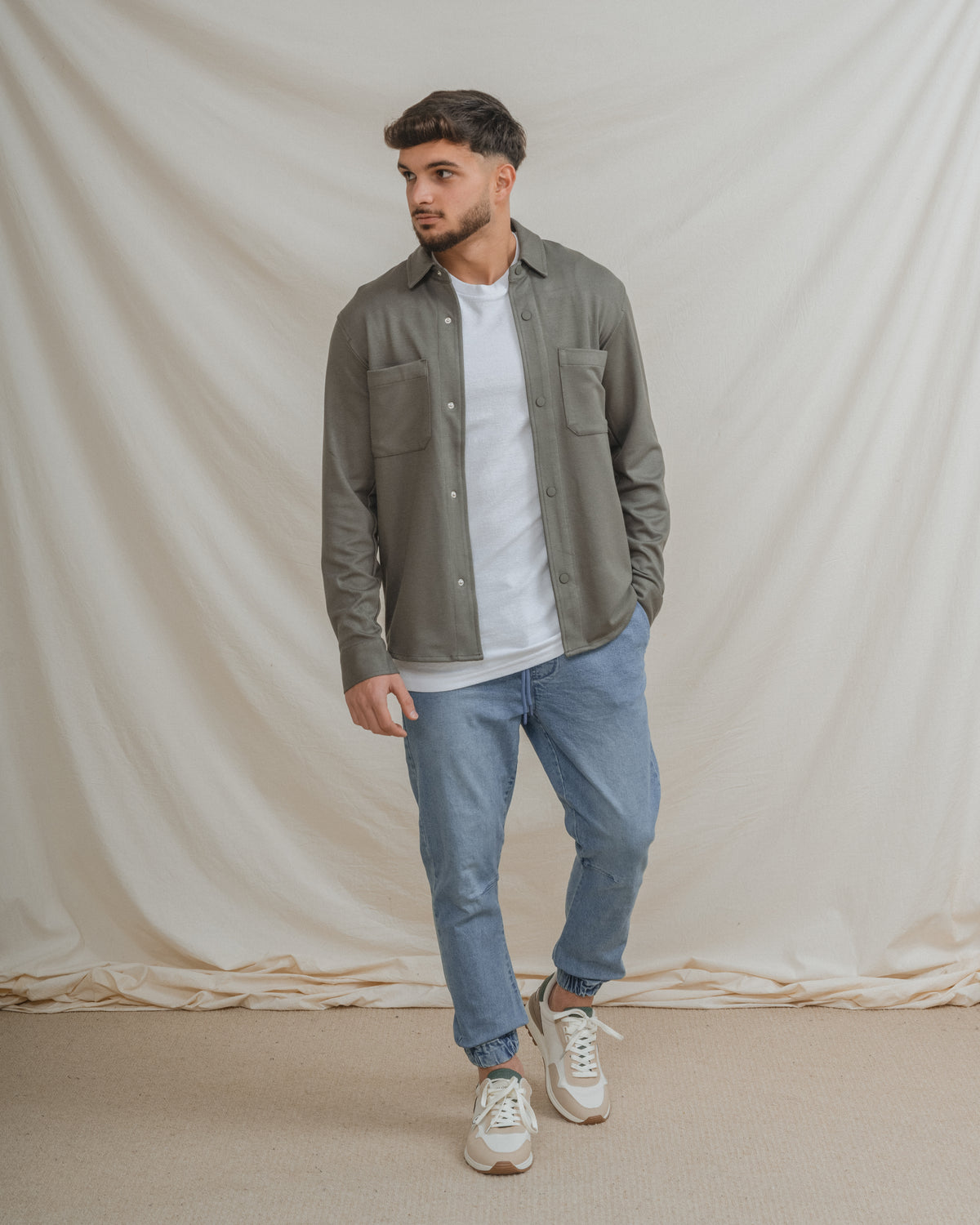 SOBRECAMISA MALHA VERDE