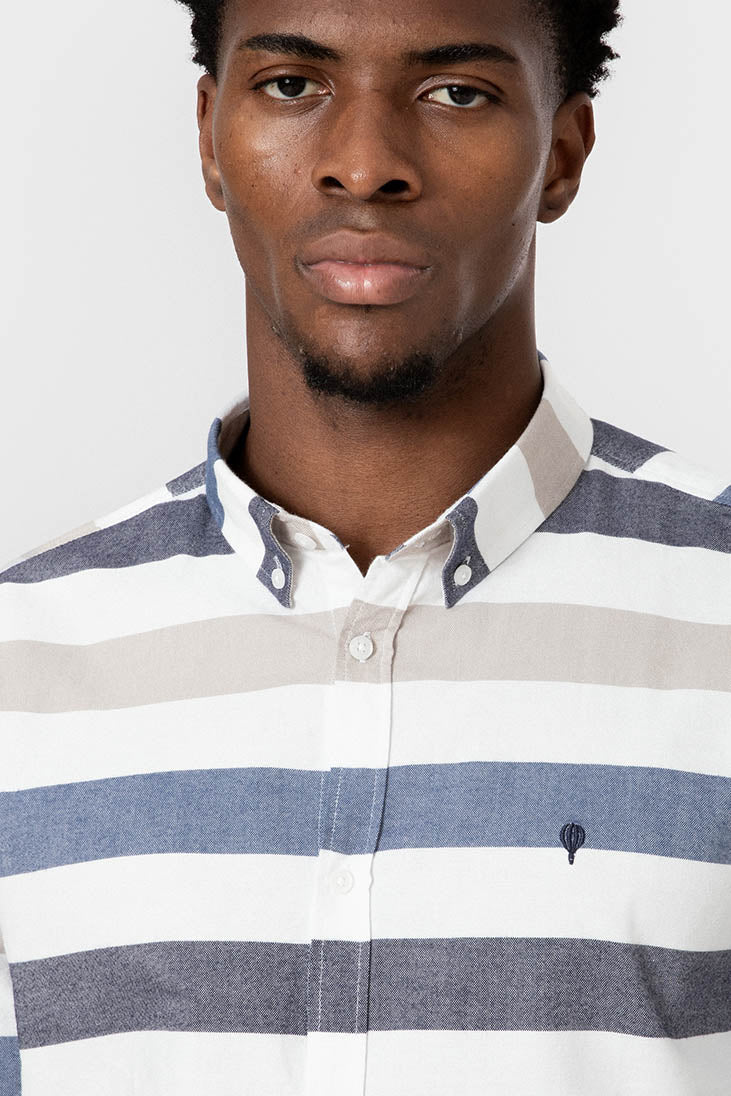 CAMISA OXFORD RAYAS