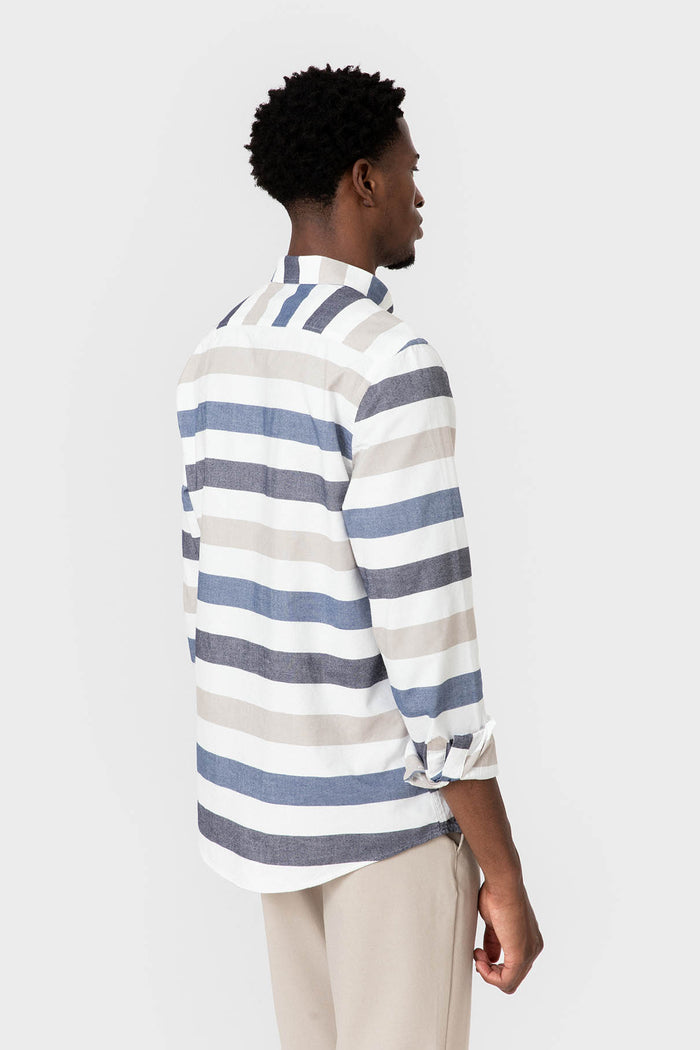 CAMISA OXFORD RAYAS