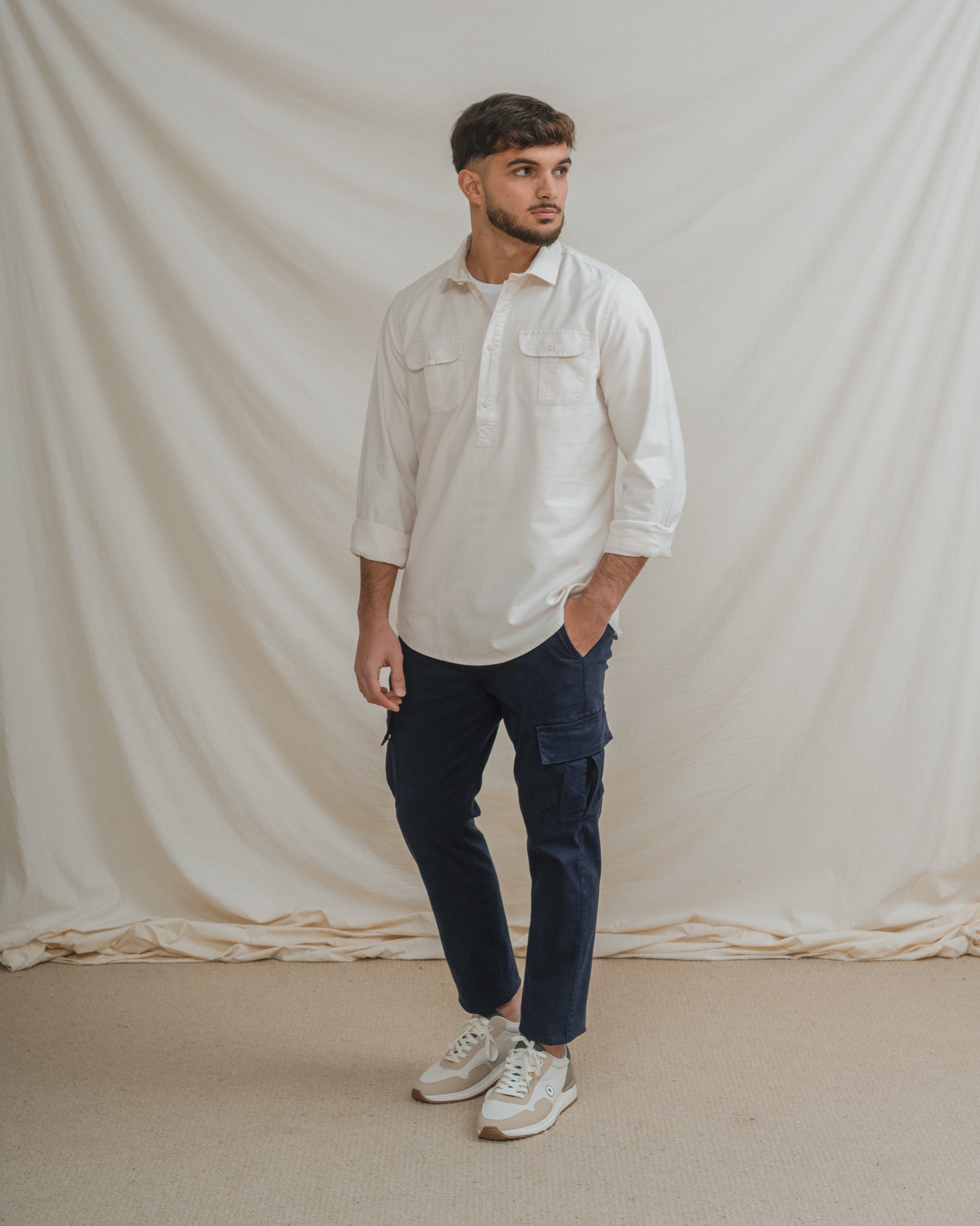 CAMISA POLERA OXFORD