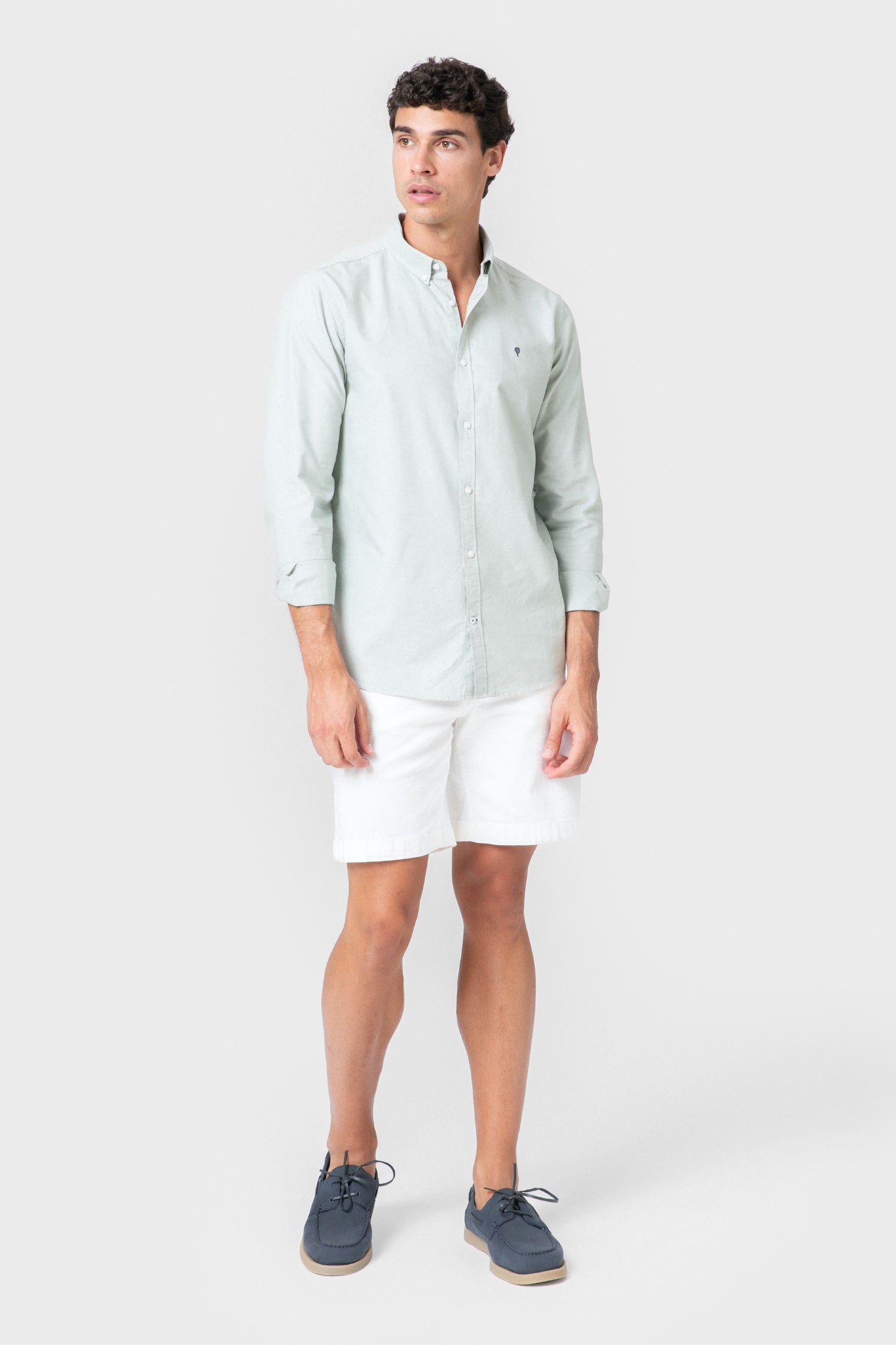 CAMISA OXFORD VERDE