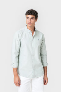 CAMISA OXFORD VERDE