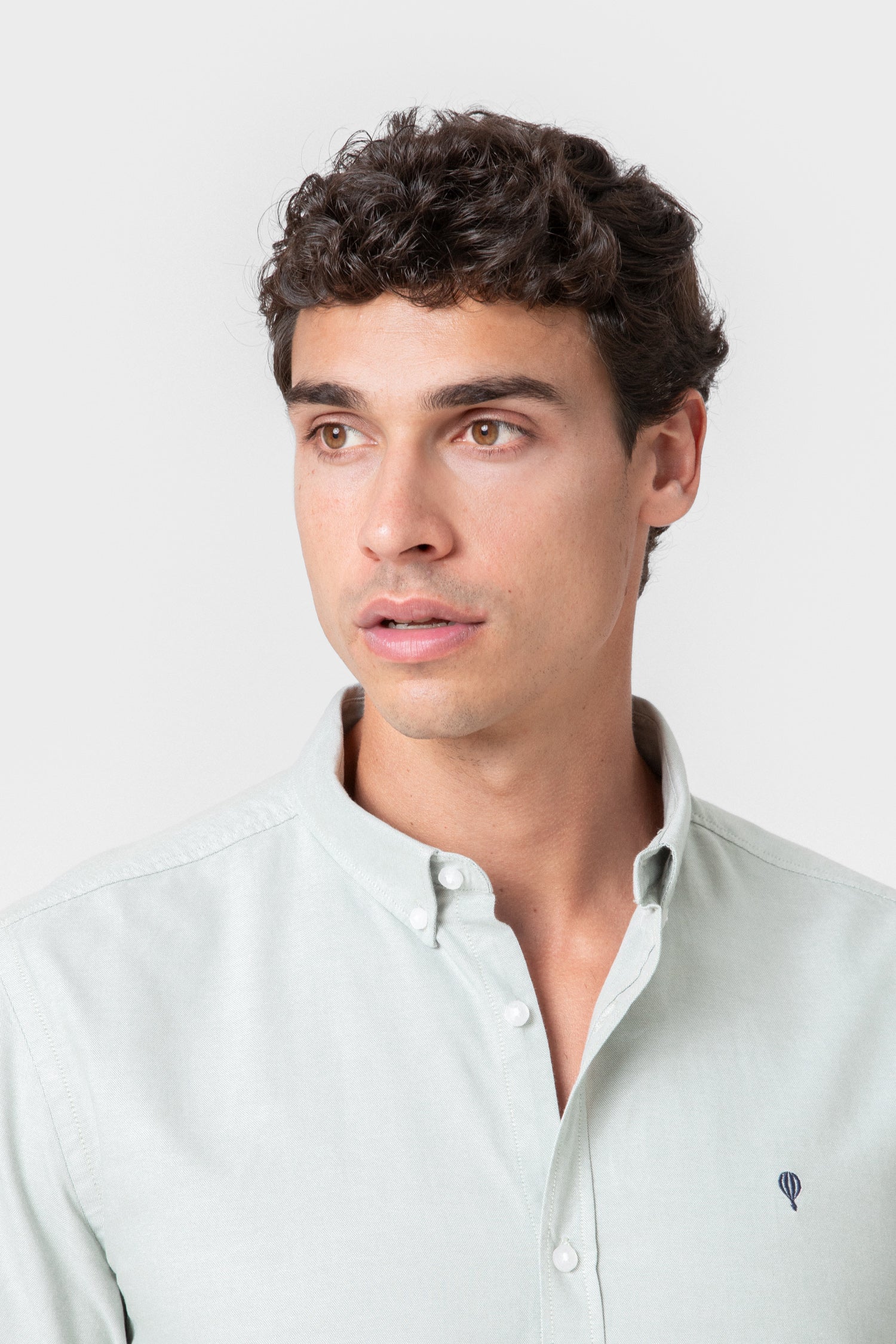 CAMISA OXFORD VERDE