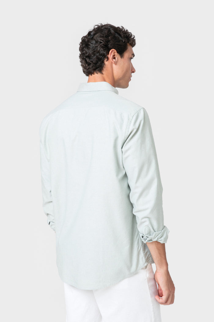 CAMISA OXFORD VERDE