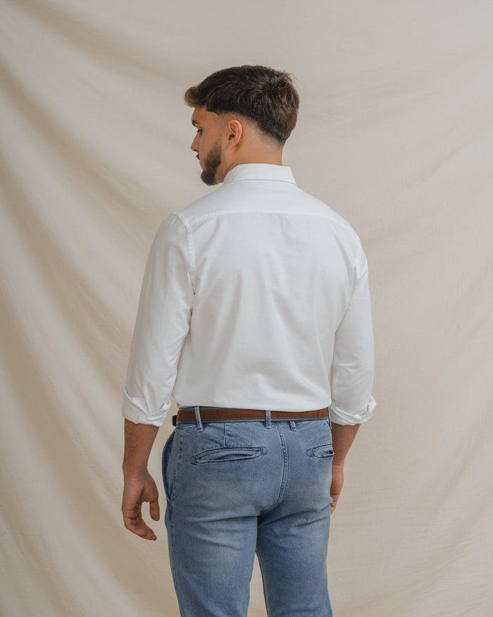 CAMISA OXFORD BRANCA