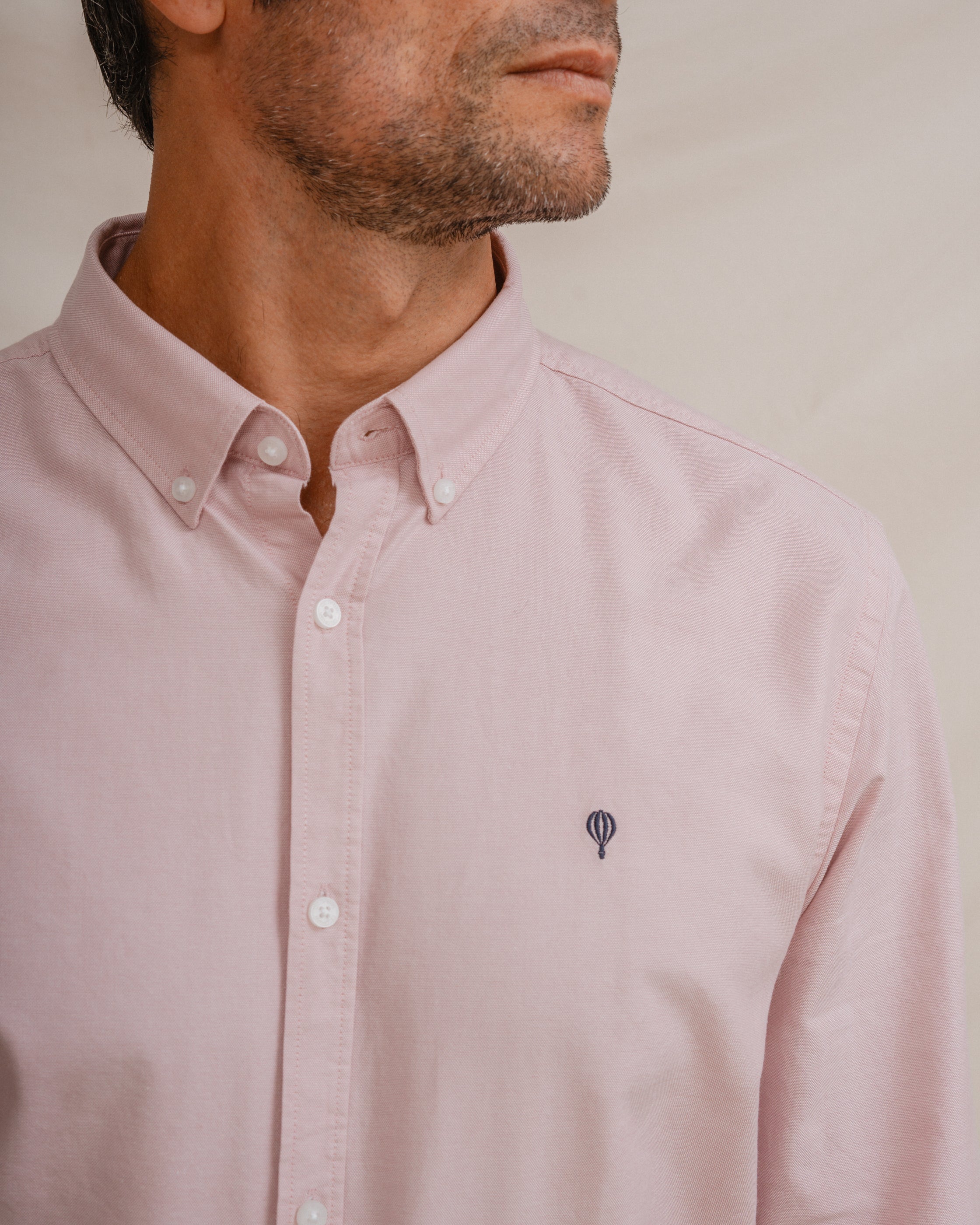 CAMISA OXFORD ROSA