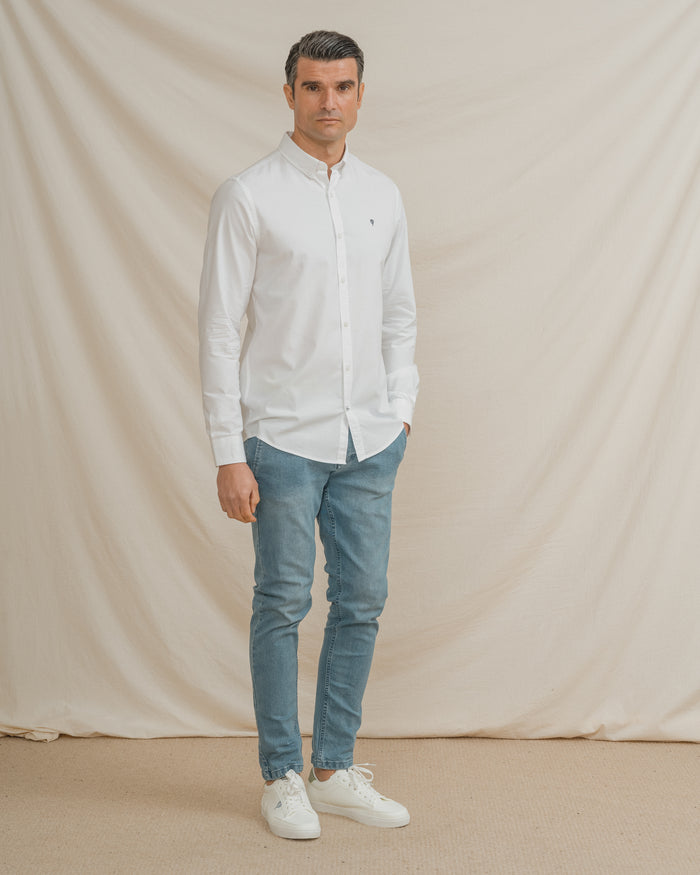 CAMISA OXFORD BRANCA