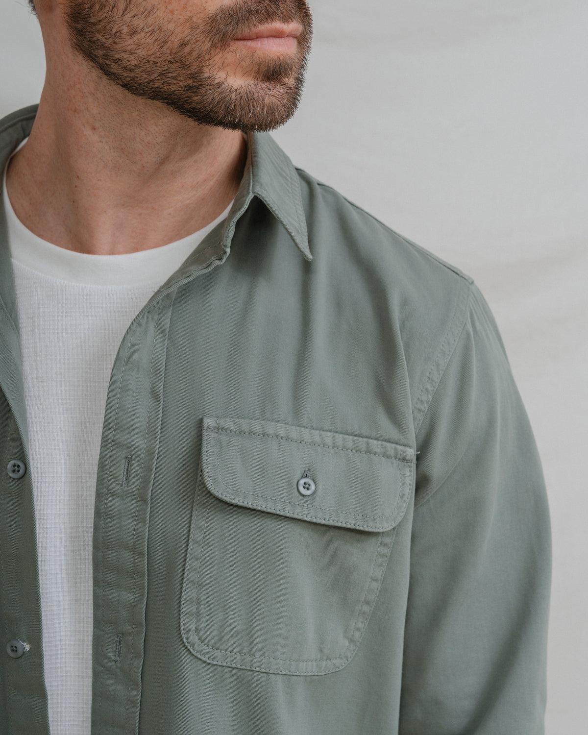 SOBRECAMISA VERDE